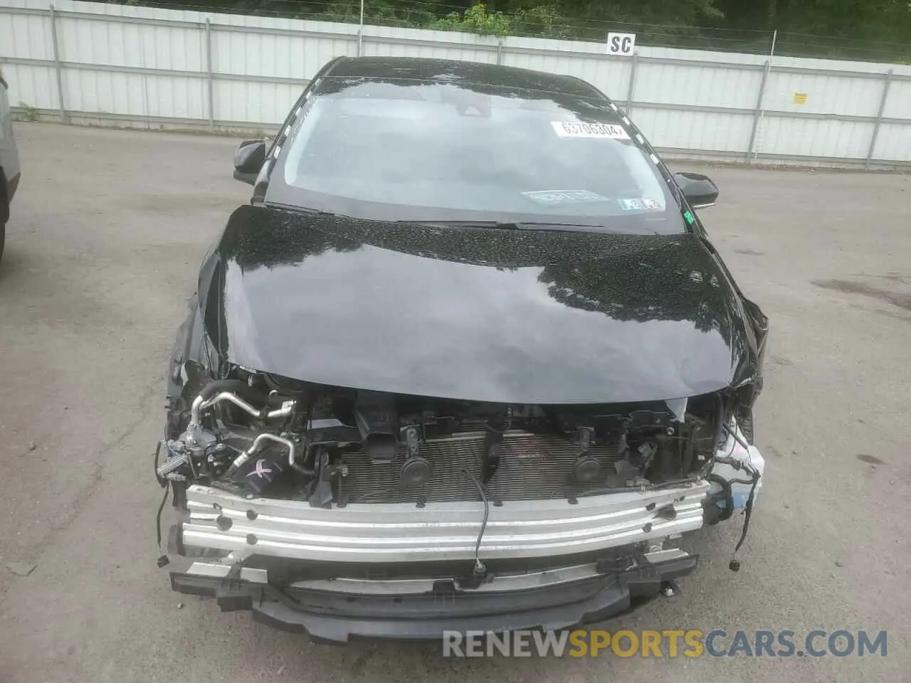 5 Photograph of a damaged car JTDKAMFP7N3221702 TOYOTA PRIUS 2022