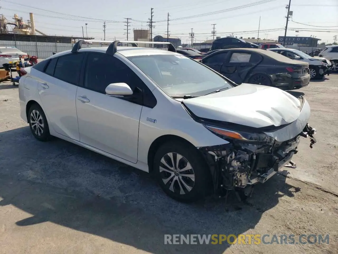 4 Photograph of a damaged car JTDKAMFP7N3228228 TOYOTA PRIUS 2022