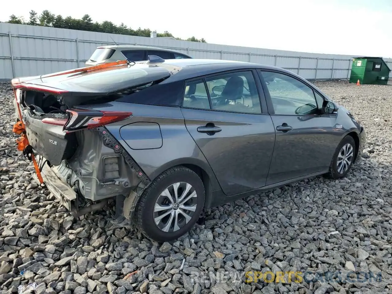 3 Photograph of a damaged car JTDKAMFP8N3204200 TOYOTA PRIUS 2022