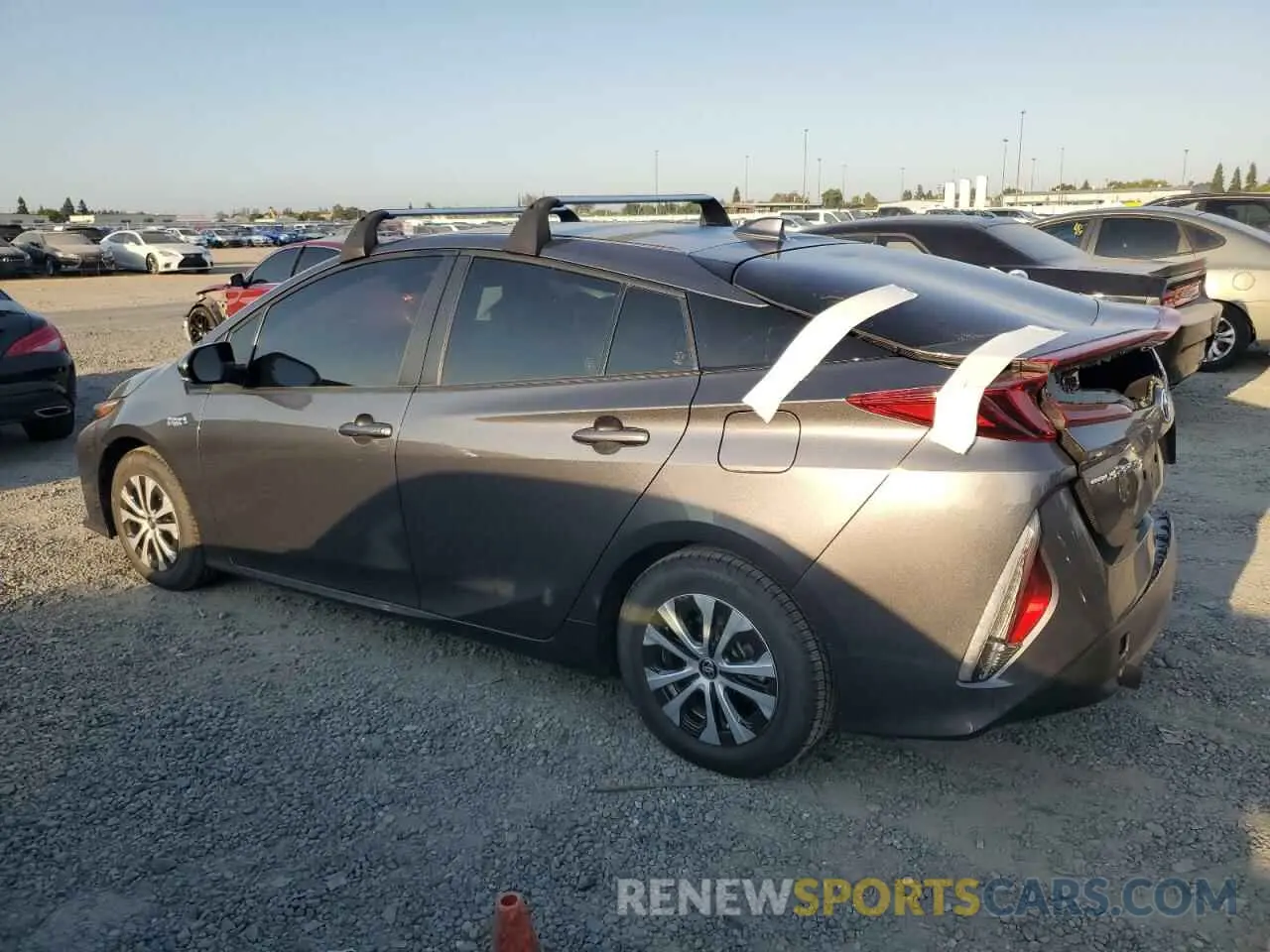 2 Photograph of a damaged car JTDKAMFP8N3212152 TOYOTA PRIUS 2022