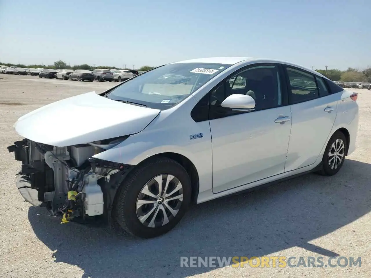 1 Photograph of a damaged car JTDKAMFP8N3223667 TOYOTA PRIUS 2022
