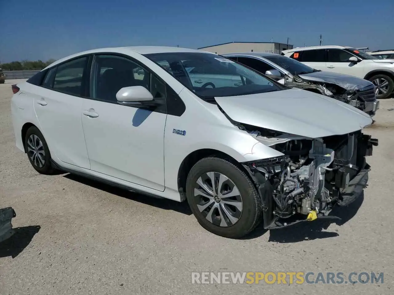4 Photograph of a damaged car JTDKAMFP8N3223667 TOYOTA PRIUS 2022