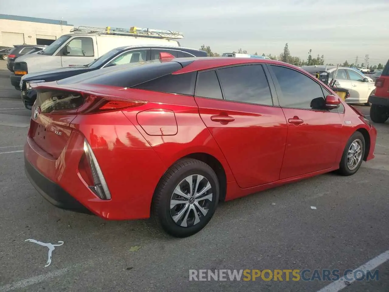 3 Photograph of a damaged car JTDKAMFP8N3224737 TOYOTA PRIUS 2022