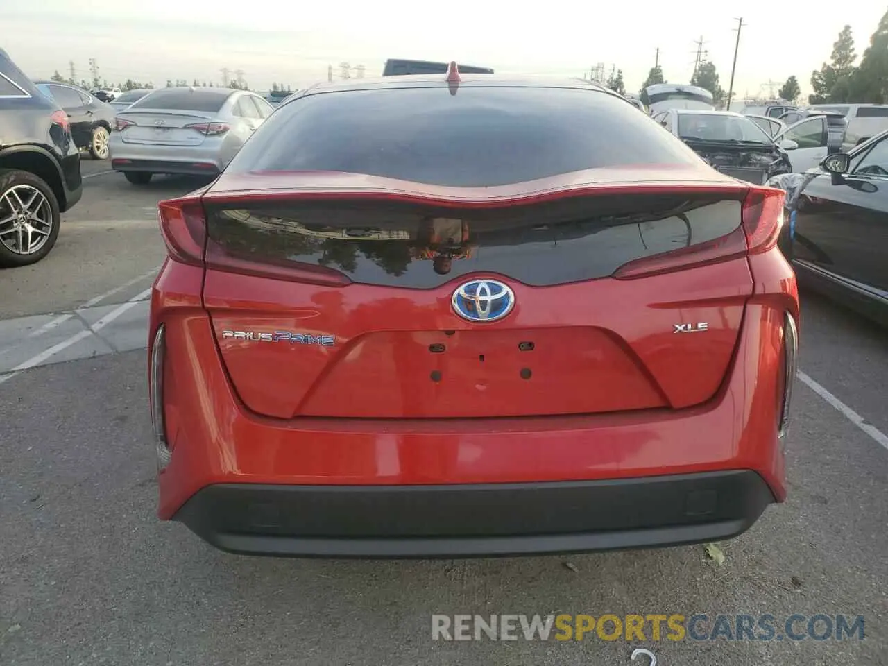6 Photograph of a damaged car JTDKAMFP8N3224737 TOYOTA PRIUS 2022