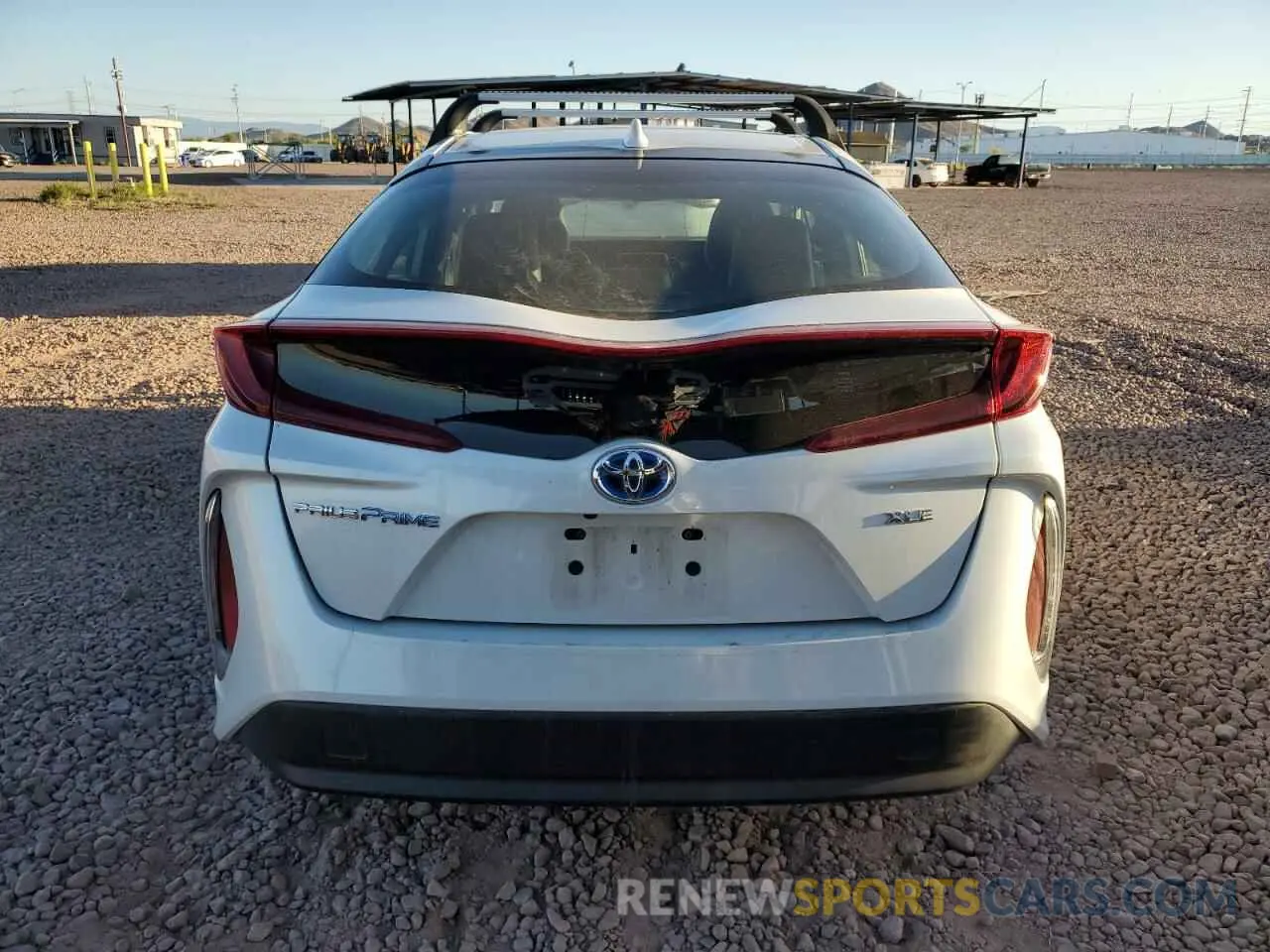 6 Photograph of a damaged car JTDKAMFP8N3228092 TOYOTA PRIUS 2022