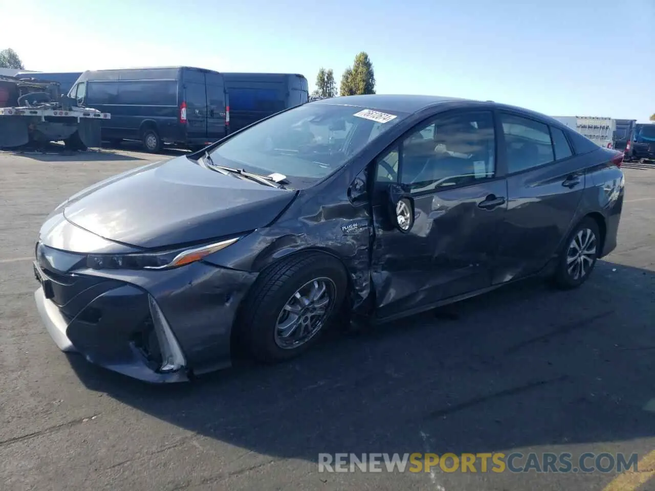 1 Photograph of a damaged car JTDKAMFP9N3219580 TOYOTA PRIUS 2022