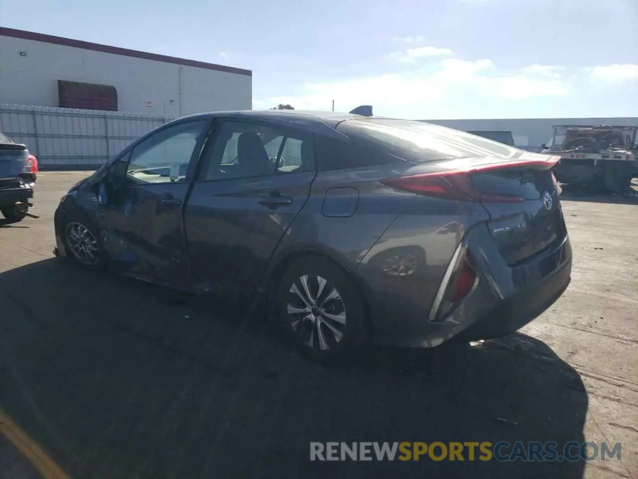 2 Photograph of a damaged car JTDKAMFP9N3219580 TOYOTA PRIUS 2022