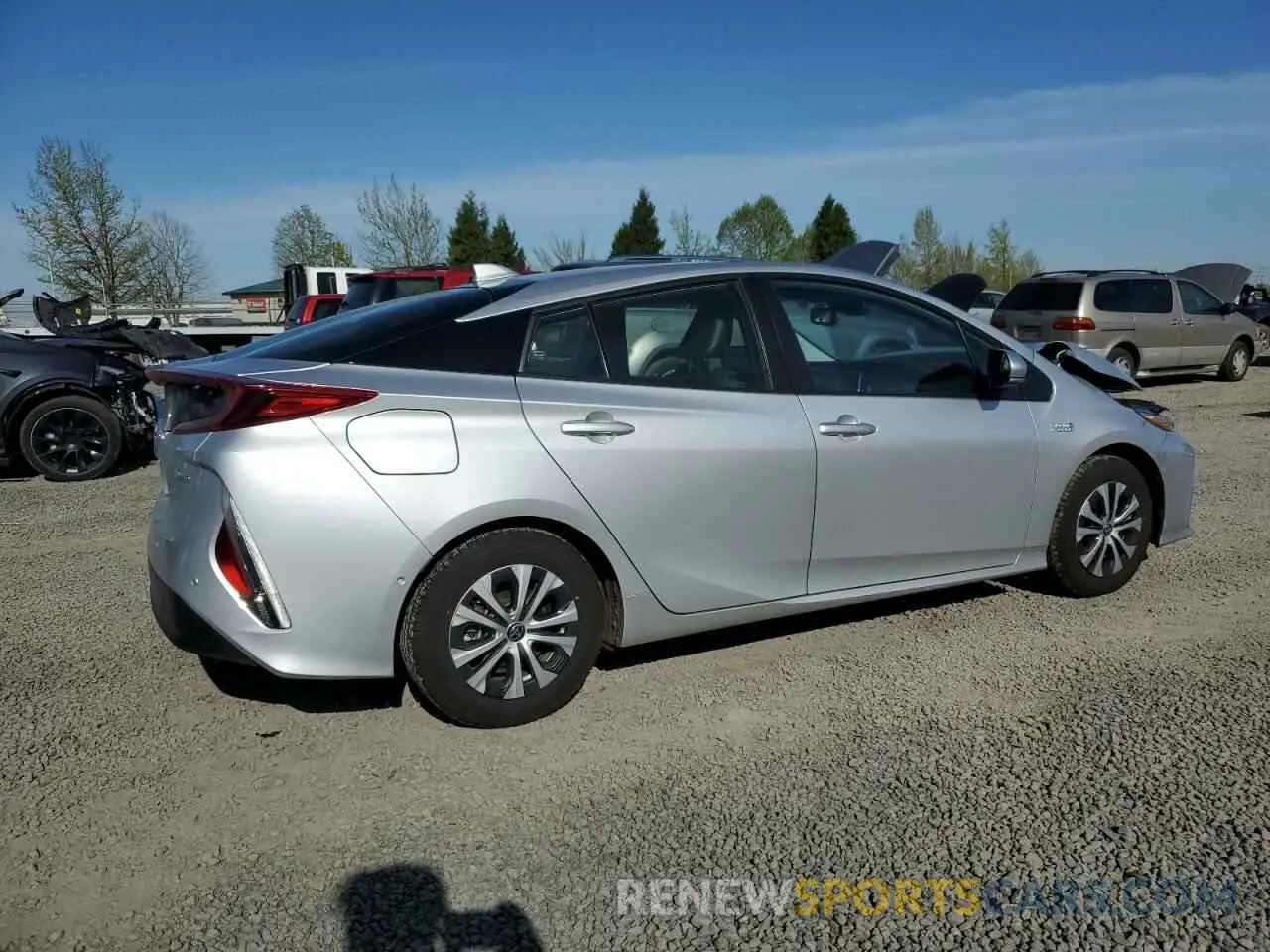 3 Photograph of a damaged car JTDKAMFPXN3200469 TOYOTA PRIUS 2022