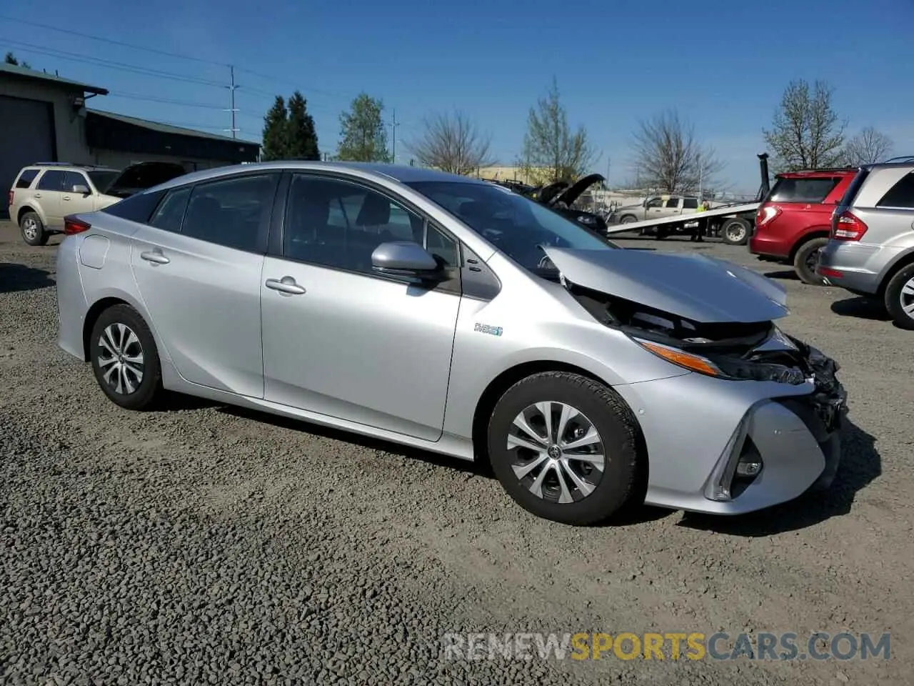 4 Photograph of a damaged car JTDKAMFPXN3200469 TOYOTA PRIUS 2022