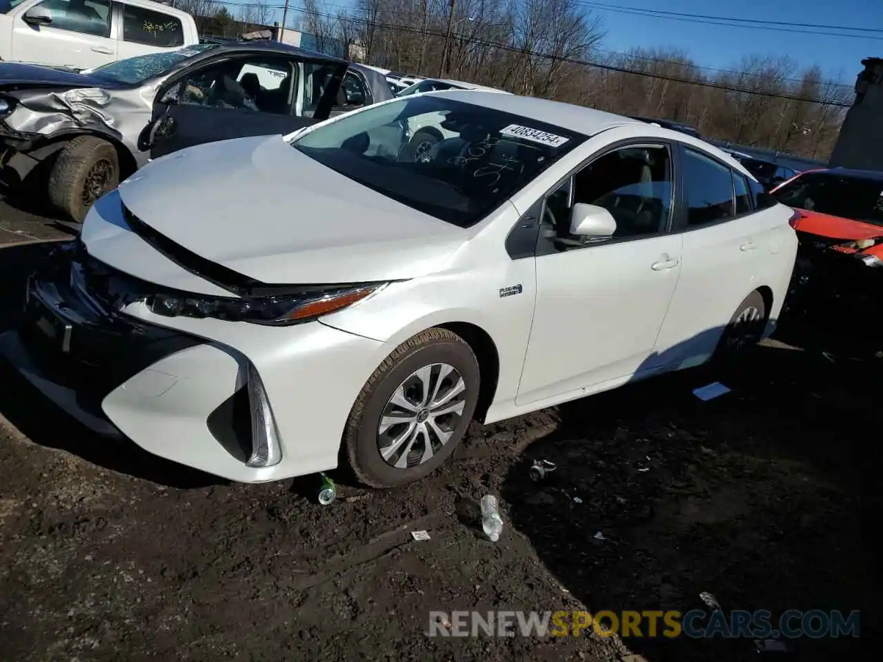 1 Photograph of a damaged car JTDKAMFPXN3208958 TOYOTA PRIUS 2022