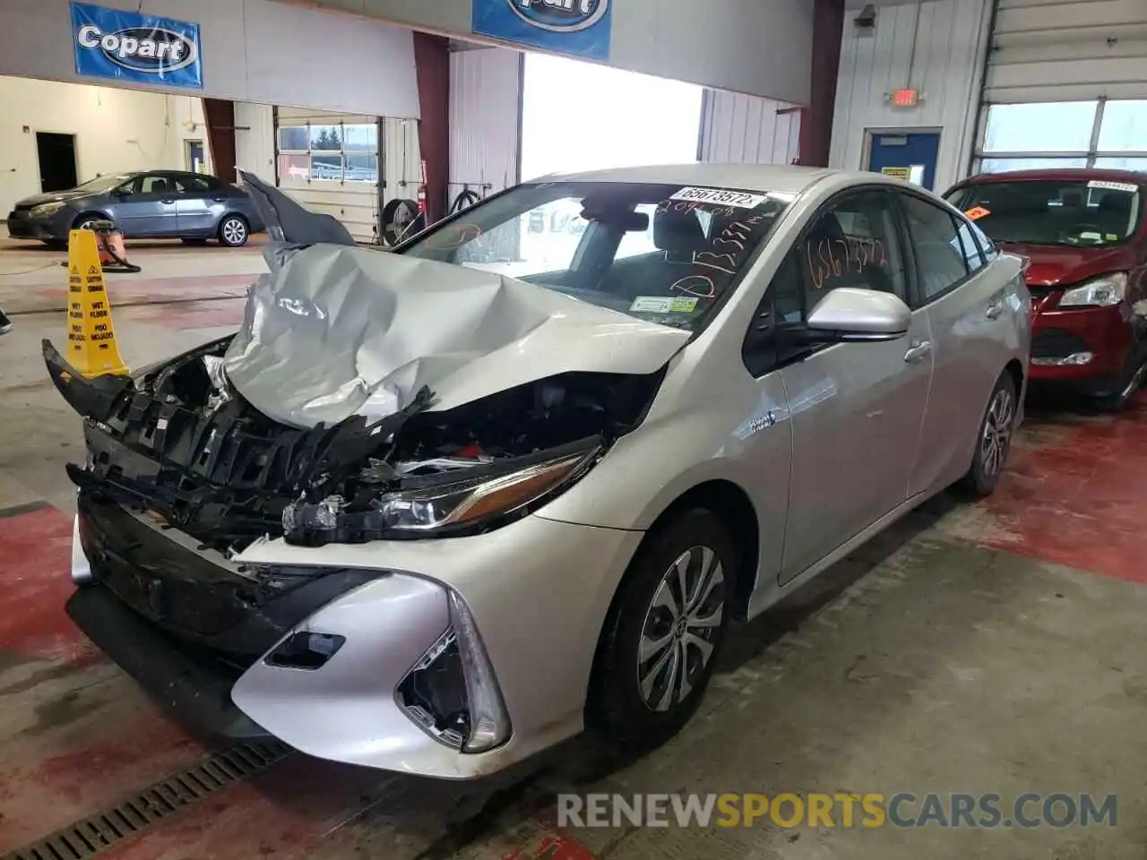 2 Photograph of a damaged car JTDKAMFPXN3209608 TOYOTA PRIUS 2022