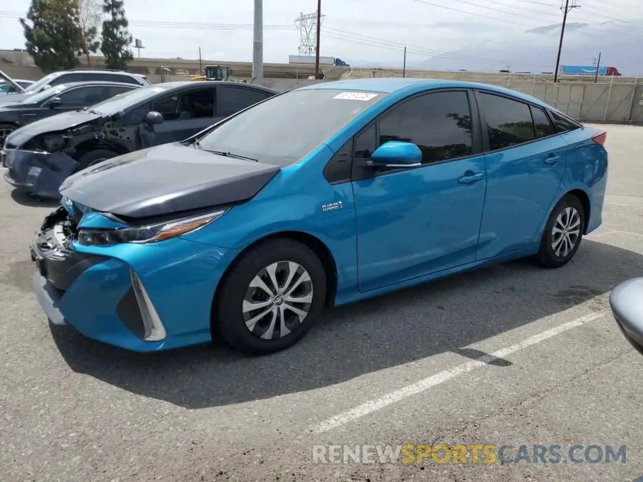 1 Photograph of a damaged car JTDKAMFPXN3212119 TOYOTA PRIUS 2022