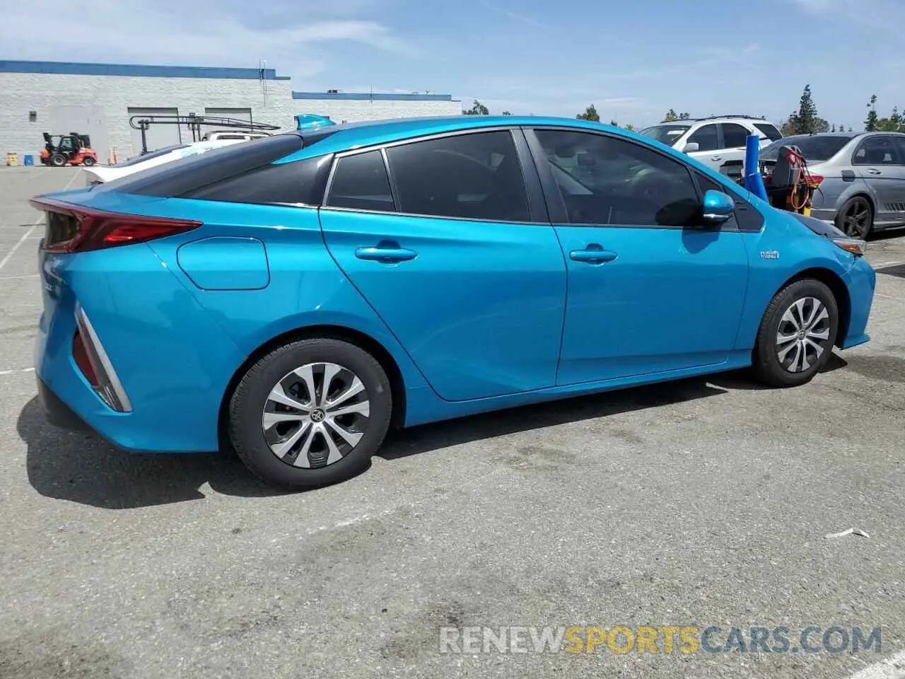 3 Photograph of a damaged car JTDKAMFPXN3212119 TOYOTA PRIUS 2022