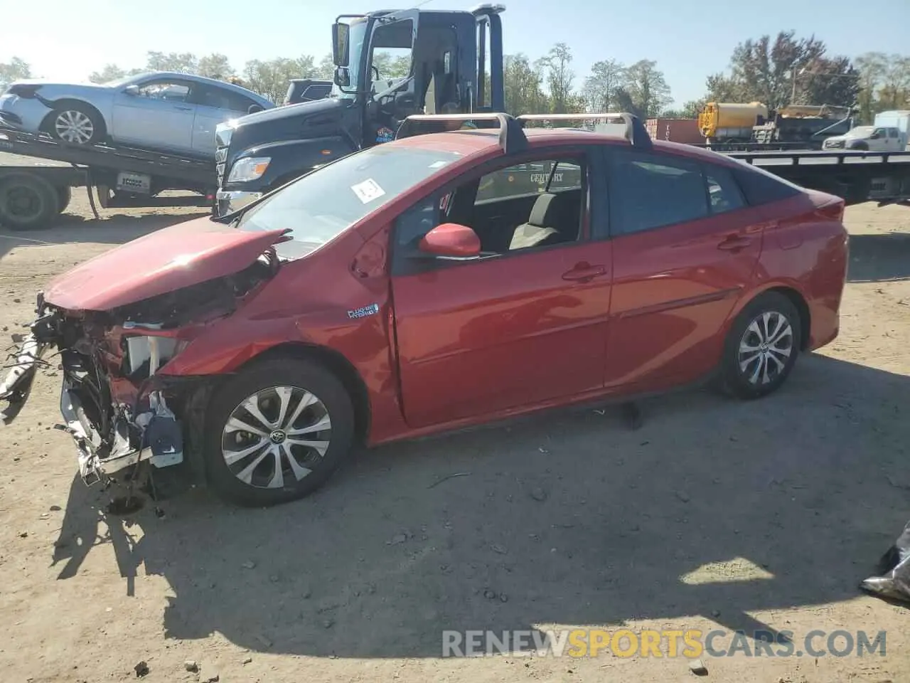 1 Photograph of a damaged car JTDKAMFPXN3218826 TOYOTA PRIUS 2022