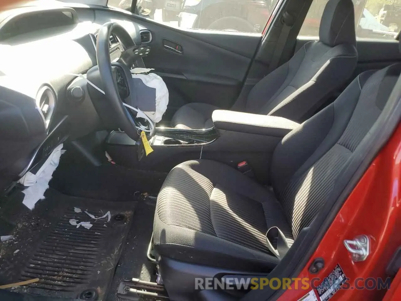 7 Photograph of a damaged car JTDKAMFPXN3218826 TOYOTA PRIUS 2022