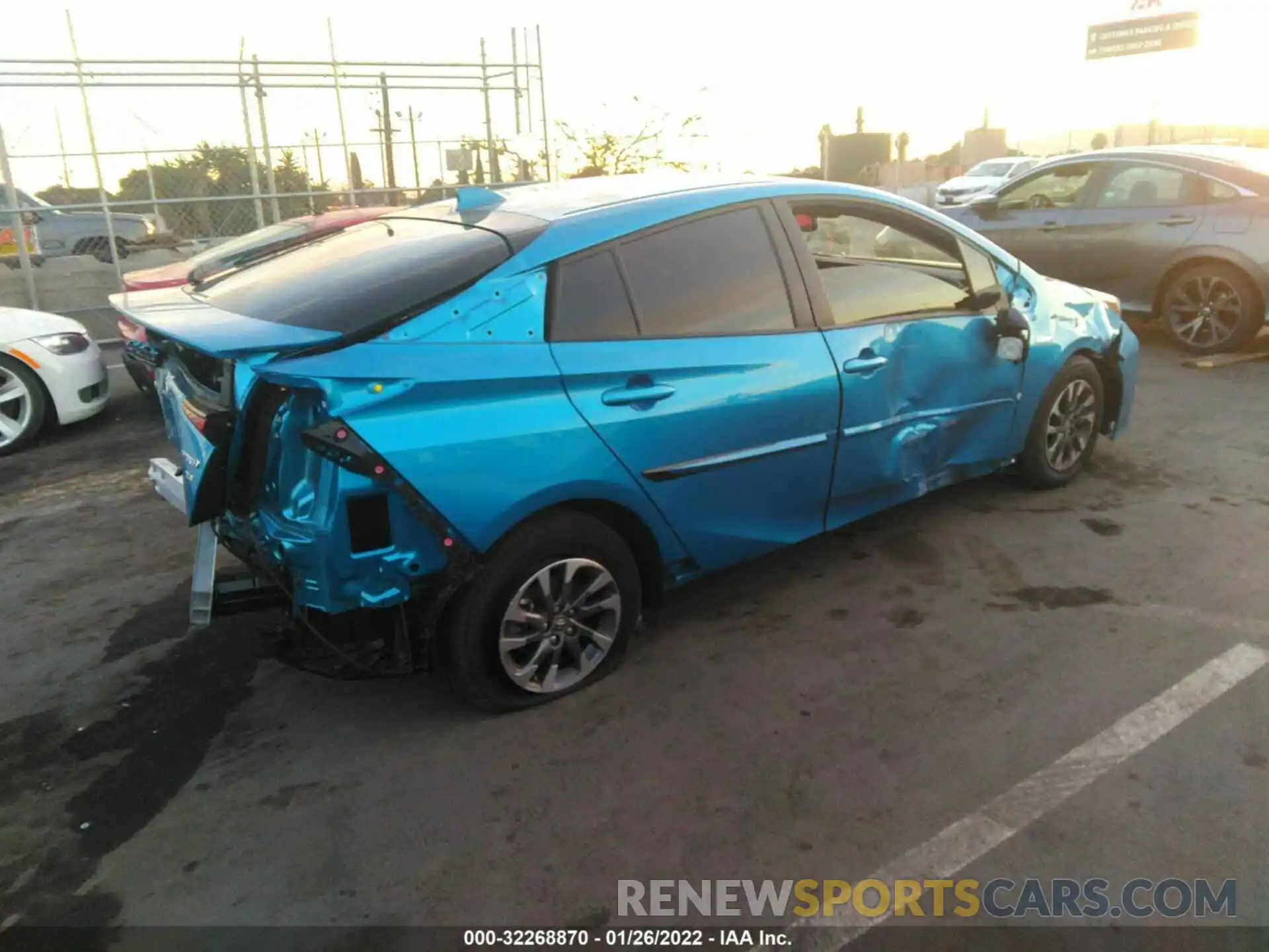 4 Photograph of a damaged car JTDKAMFU0N3155306 TOYOTA PRIUS 2022