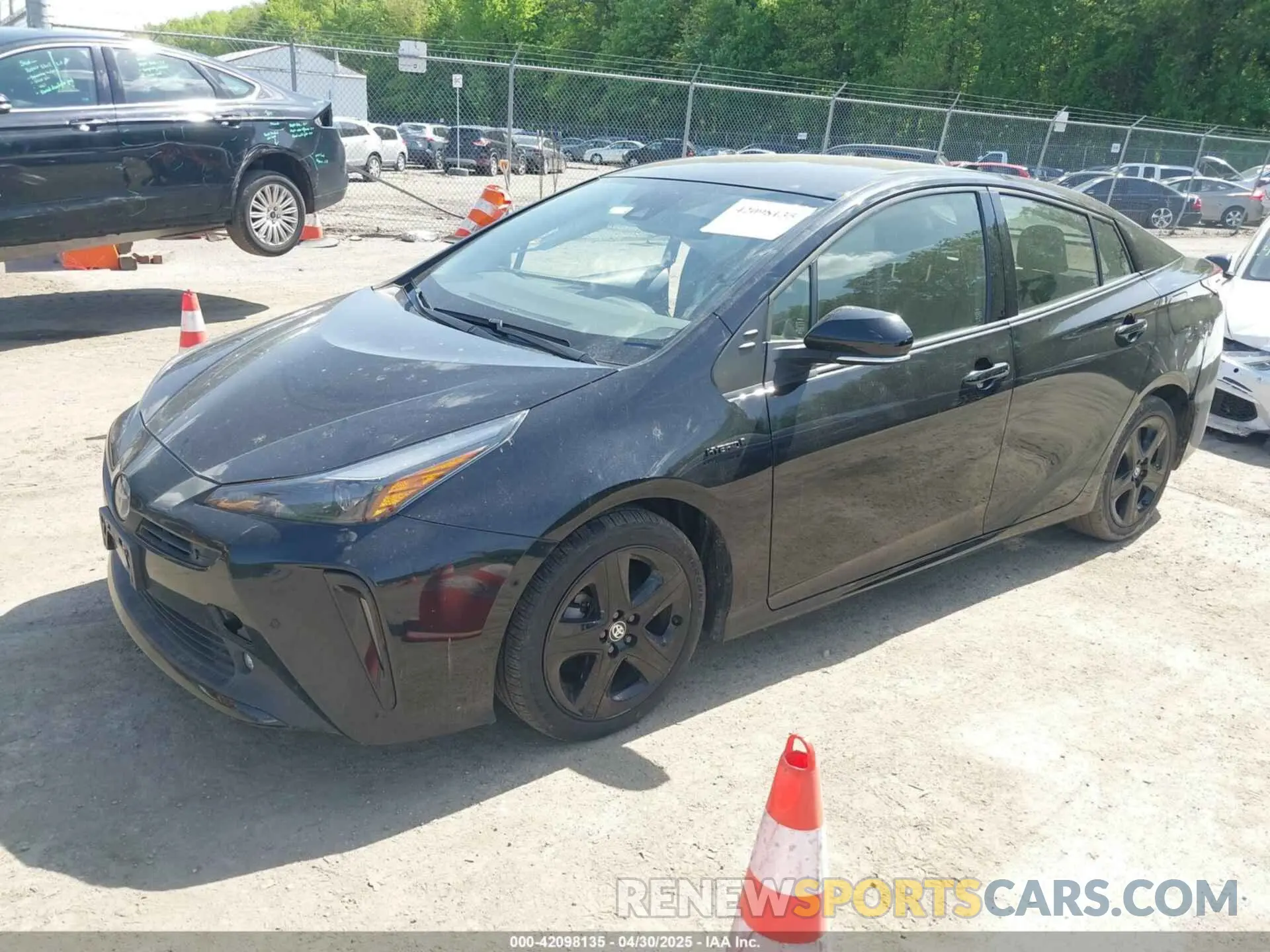 2 Photograph of a damaged car JTDKAMFU0N3175619 TOYOTA PRIUS 2022