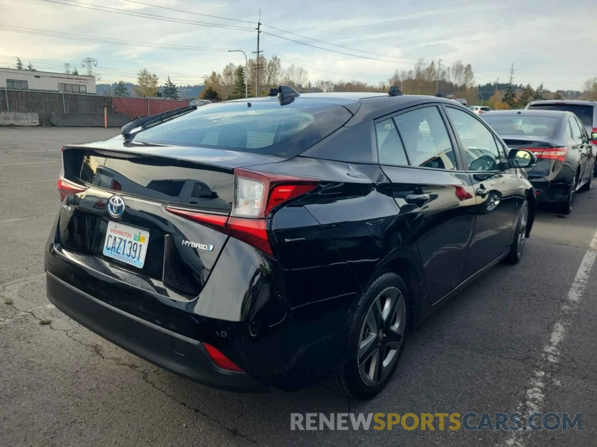 2 Photograph of a damaged car JTDKAMFU1N3160692 TOYOTA PRIUS 2022