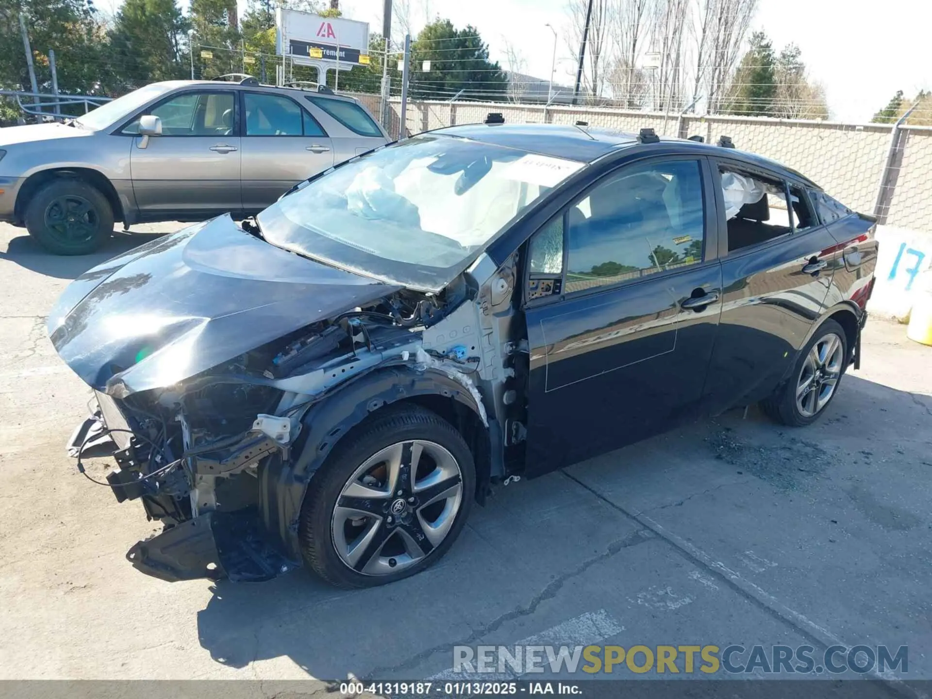 2 Photograph of a damaged car JTDKAMFU1N3161065 TOYOTA PRIUS 2022
