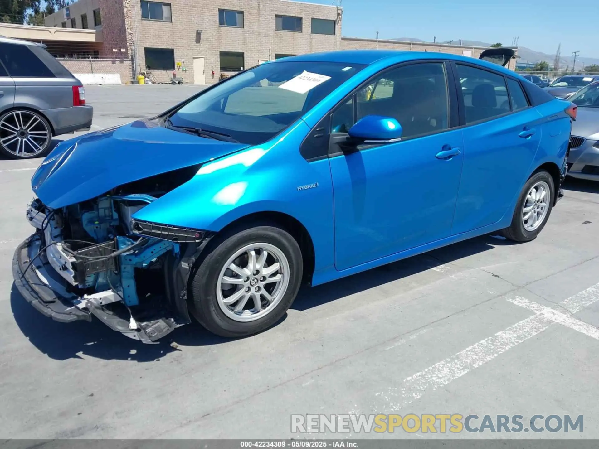2 Photograph of a damaged car JTDKAMFU1N3164838 TOYOTA PRIUS 2022