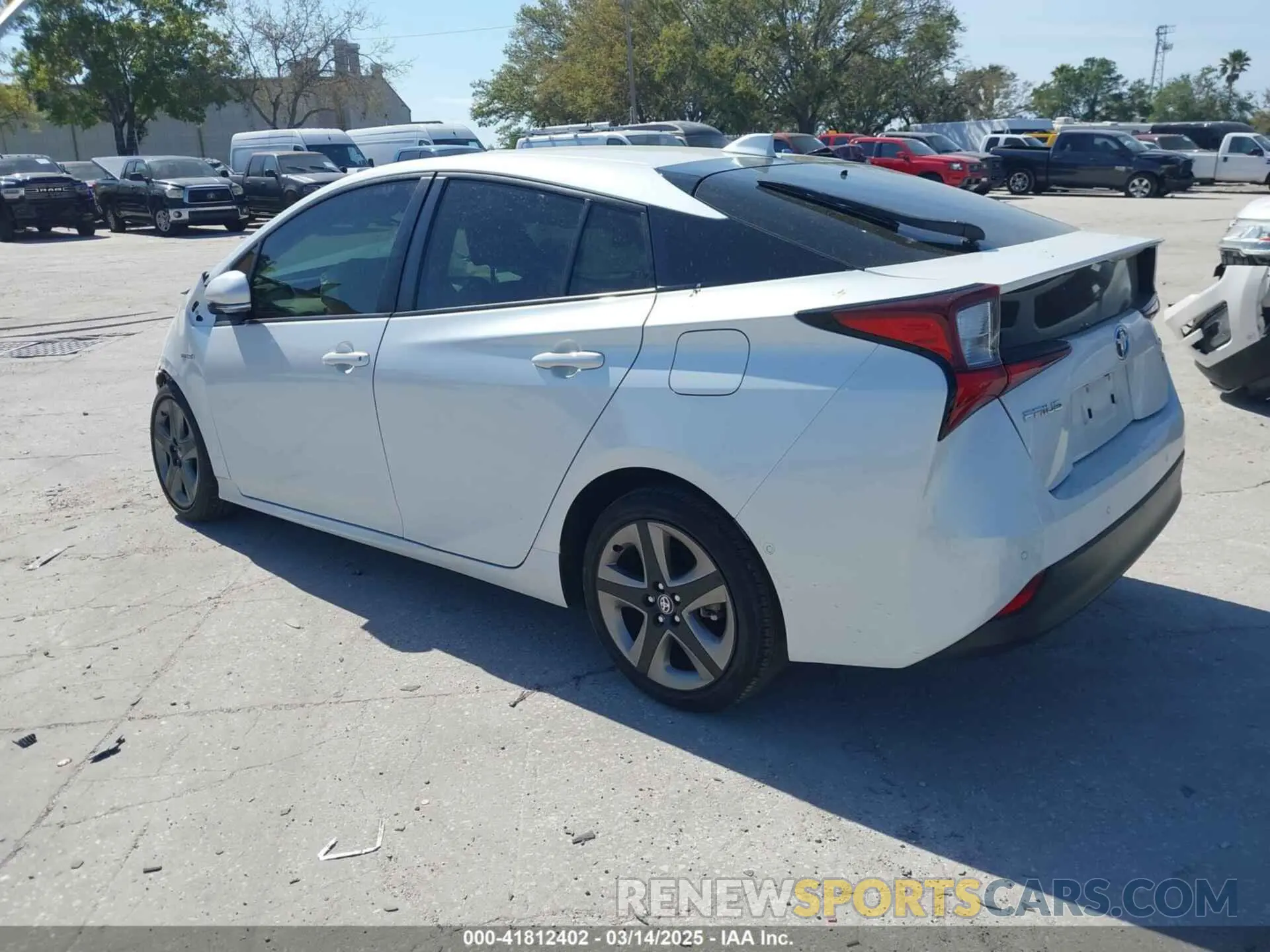 3 Photograph of a damaged car JTDKAMFU1N3177444 TOYOTA PRIUS 2022