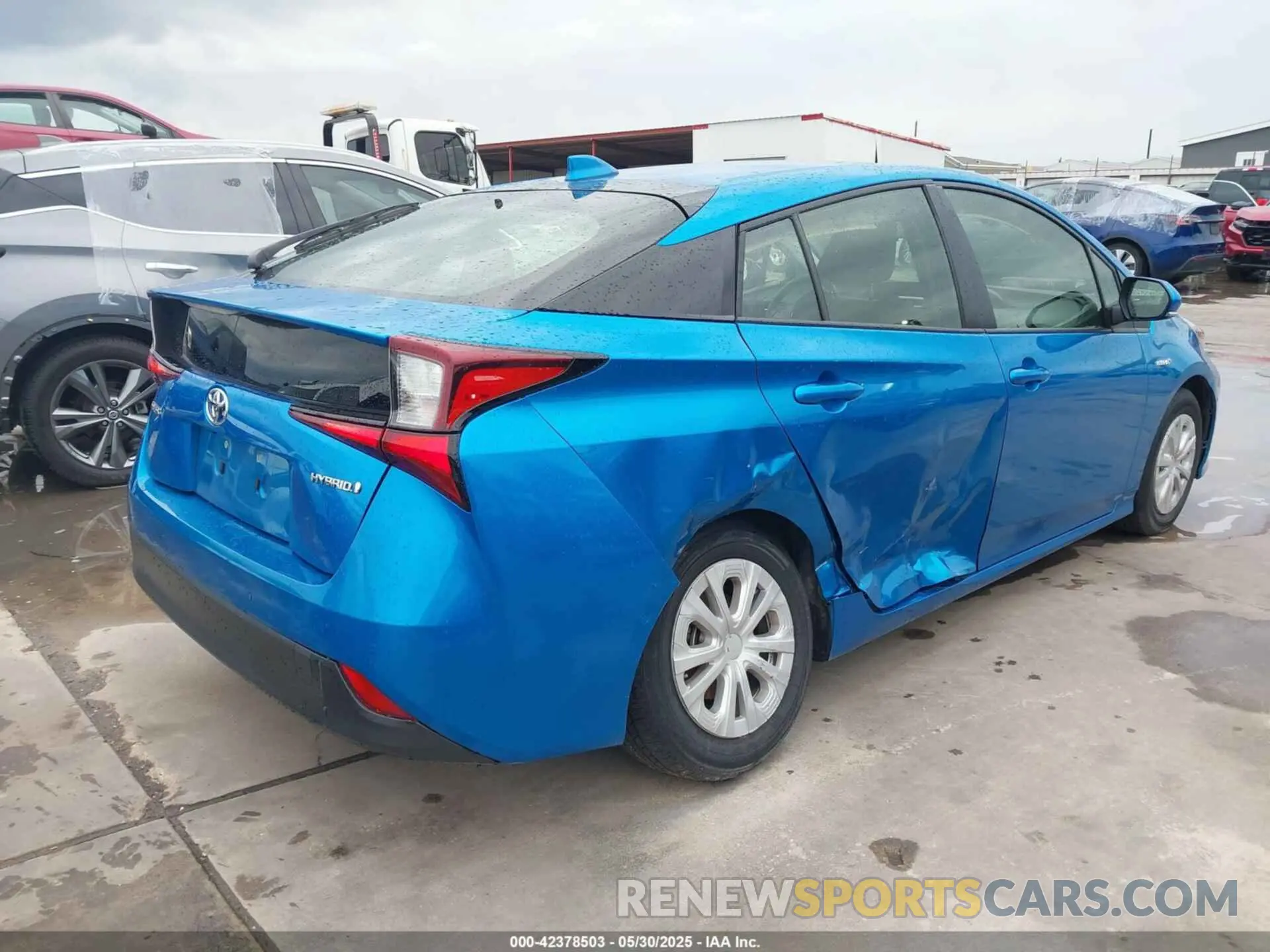4 Photograph of a damaged car JTDKAMFU1N3181851 TOYOTA PRIUS 2022
