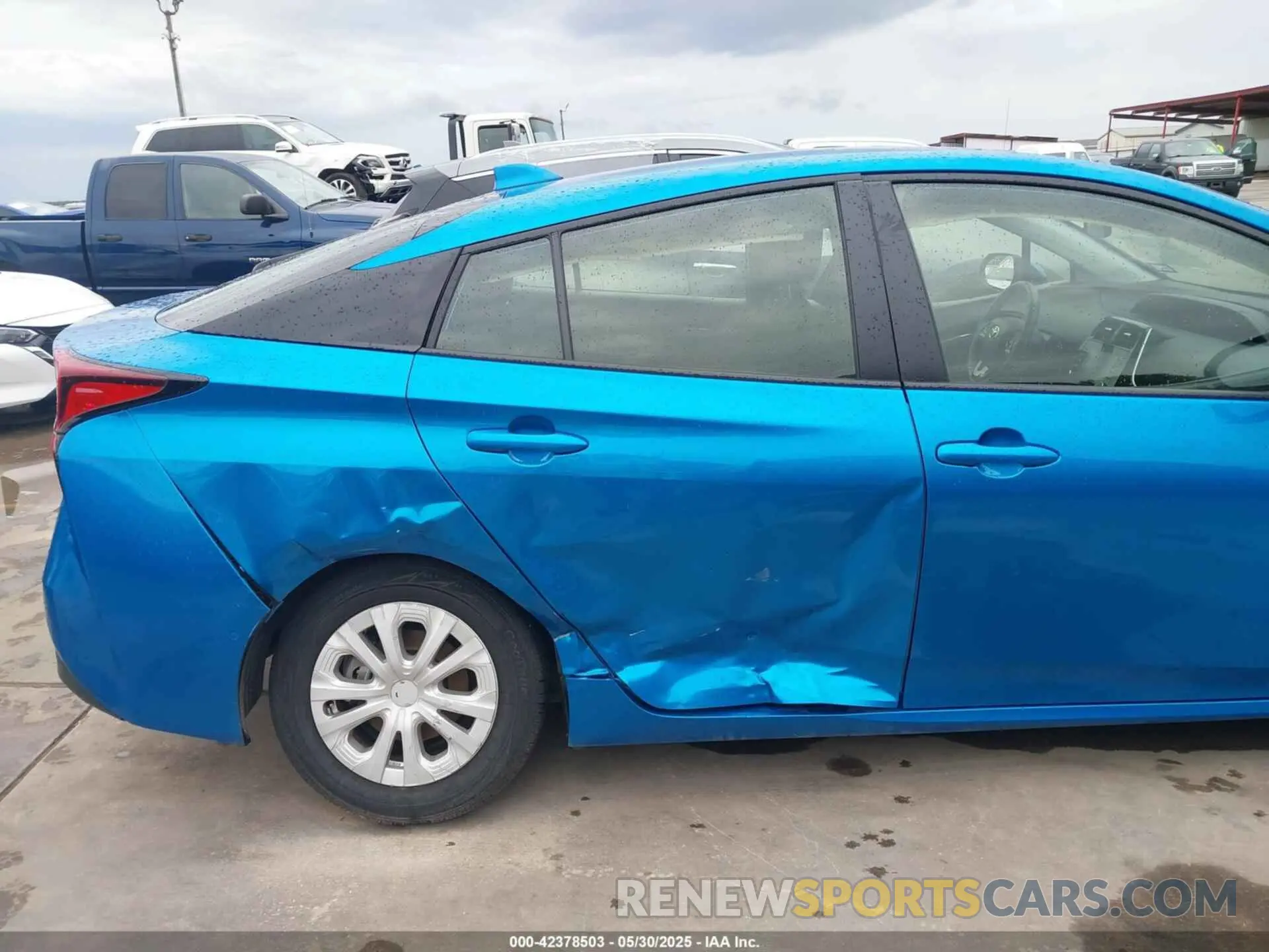 6 Photograph of a damaged car JTDKAMFU1N3181851 TOYOTA PRIUS 2022