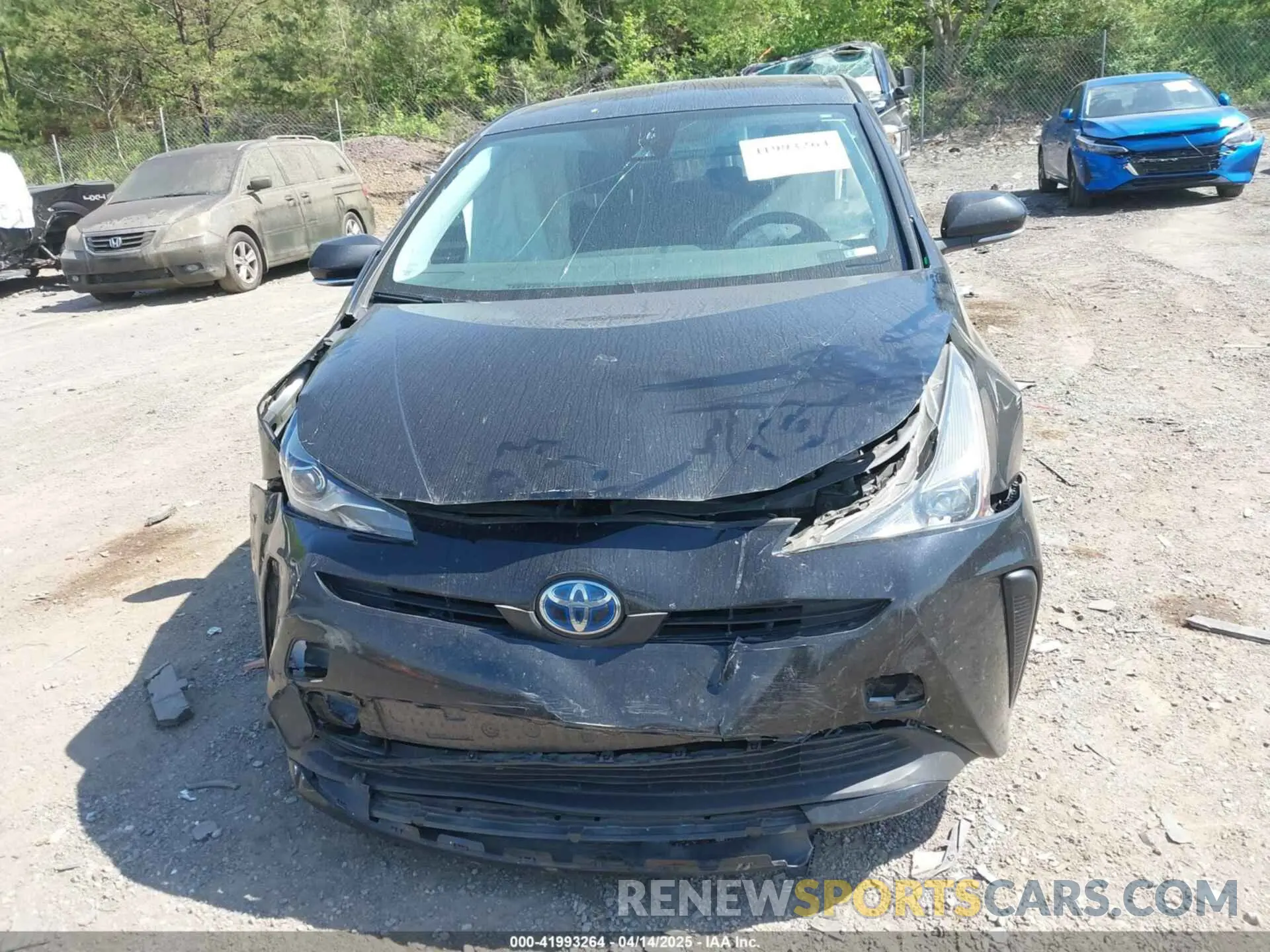11 Photograph of a damaged car JTDKAMFU1N3182790 TOYOTA PRIUS 2022