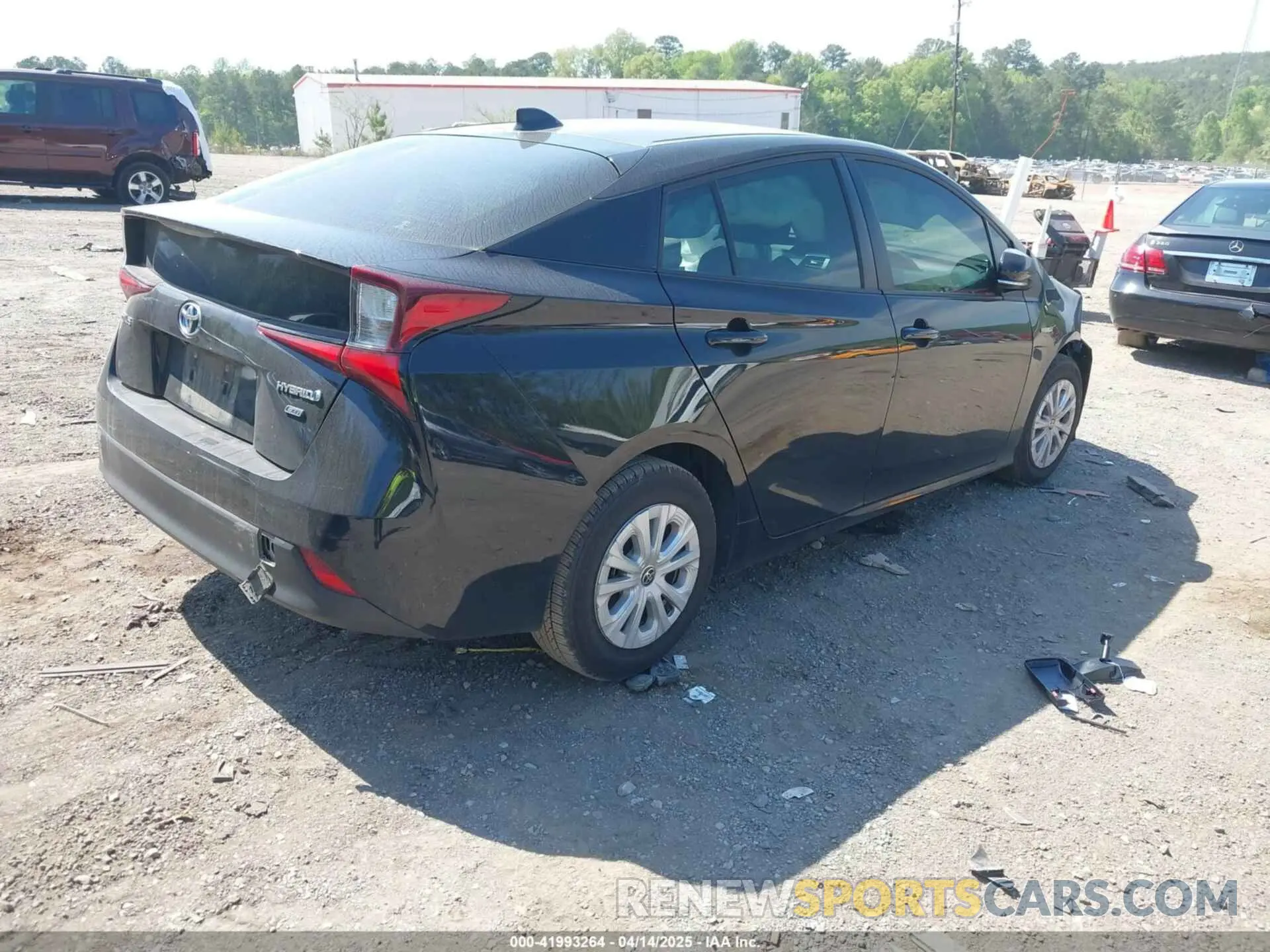 4 Photograph of a damaged car JTDKAMFU1N3182790 TOYOTA PRIUS 2022