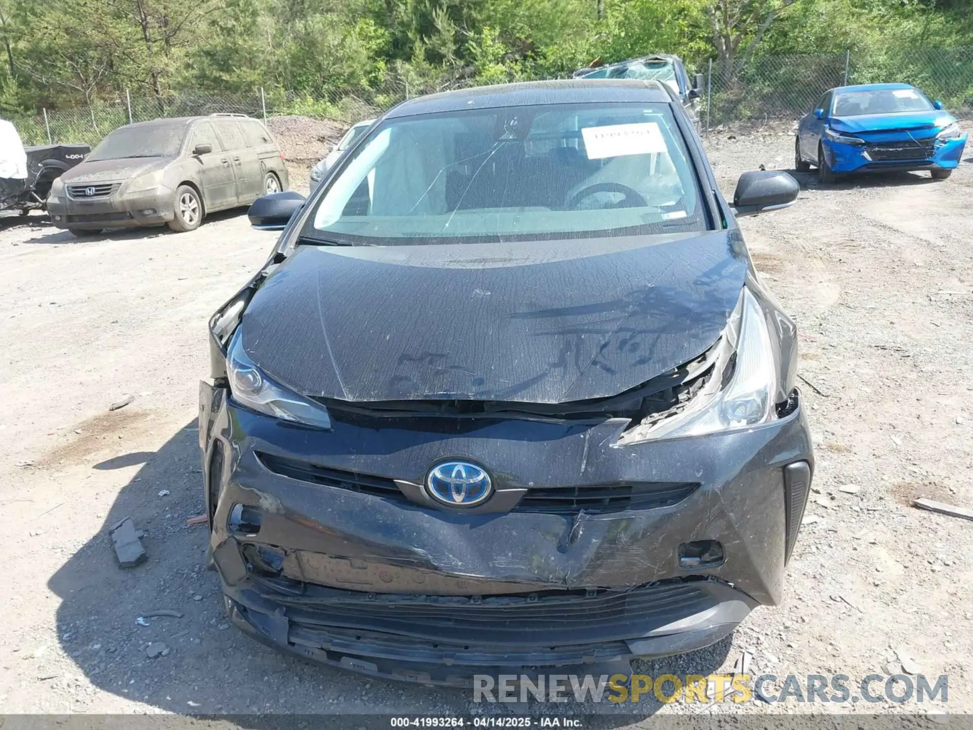 6 Photograph of a damaged car JTDKAMFU1N3182790 TOYOTA PRIUS 2022