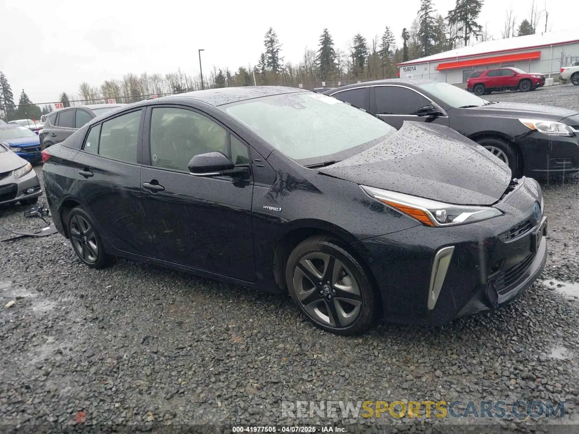 1 Photograph of a damaged car JTDKAMFU2N3154674 TOYOTA PRIUS 2022