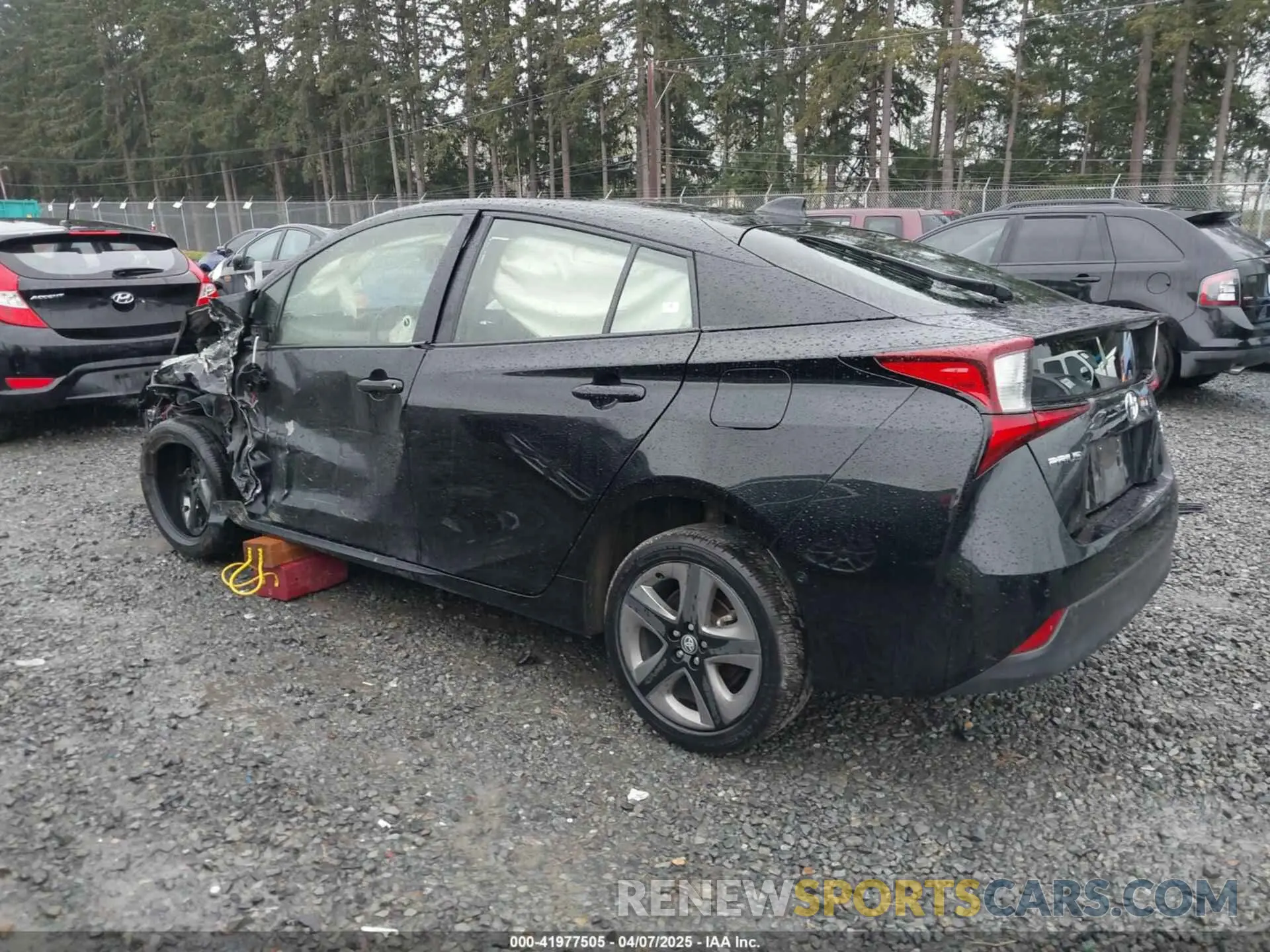 3 Photograph of a damaged car JTDKAMFU2N3154674 TOYOTA PRIUS 2022