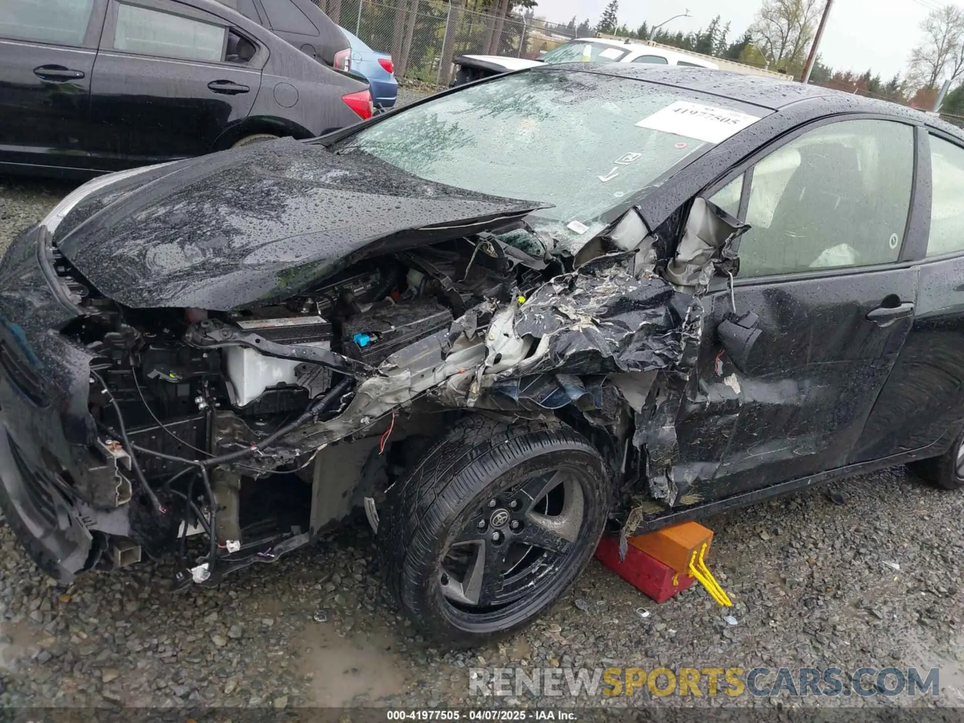 6 Photograph of a damaged car JTDKAMFU2N3154674 TOYOTA PRIUS 2022