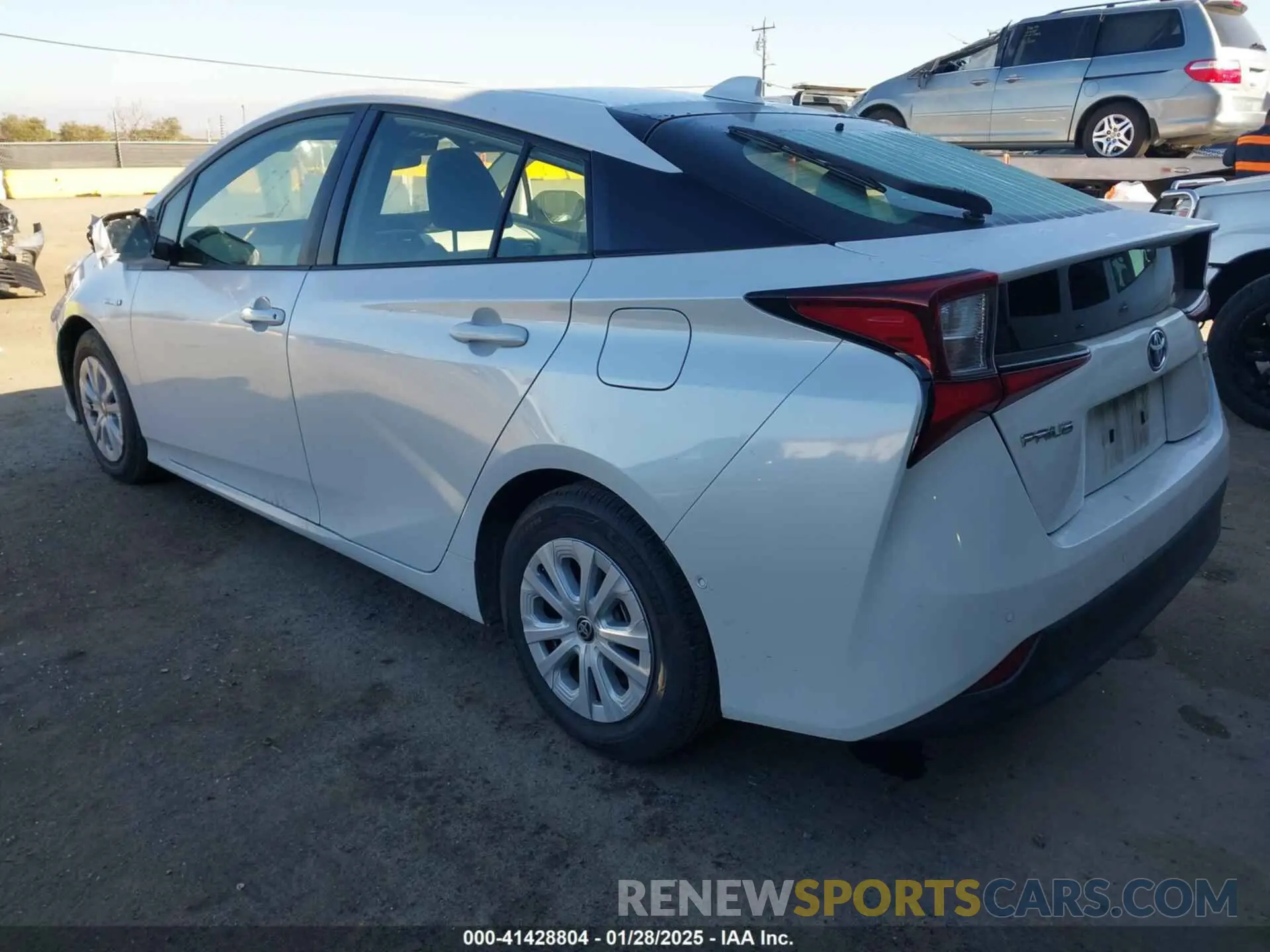 3 Photograph of a damaged car JTDKAMFU2N3161771 TOYOTA PRIUS 2022