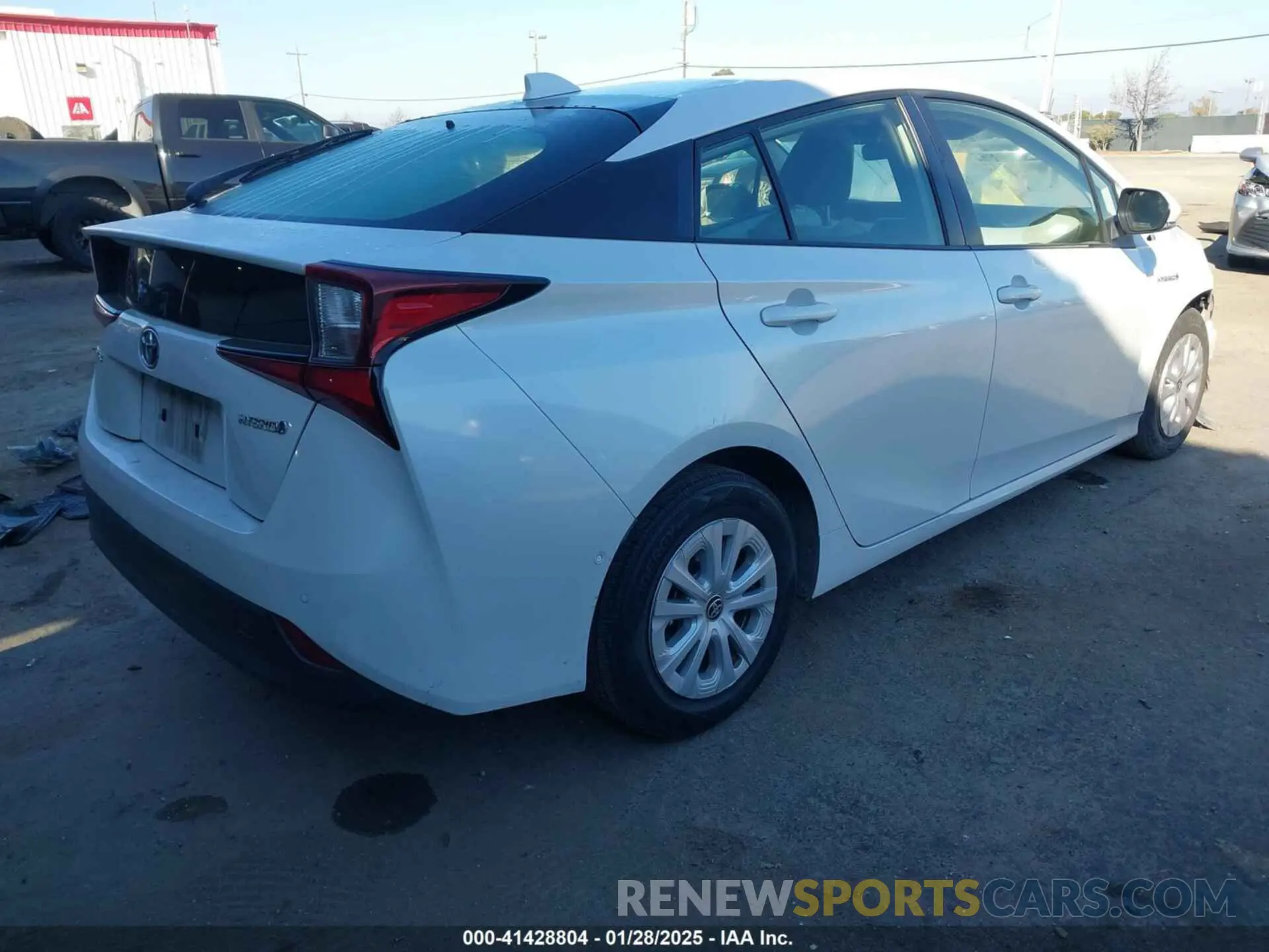 4 Photograph of a damaged car JTDKAMFU2N3161771 TOYOTA PRIUS 2022
