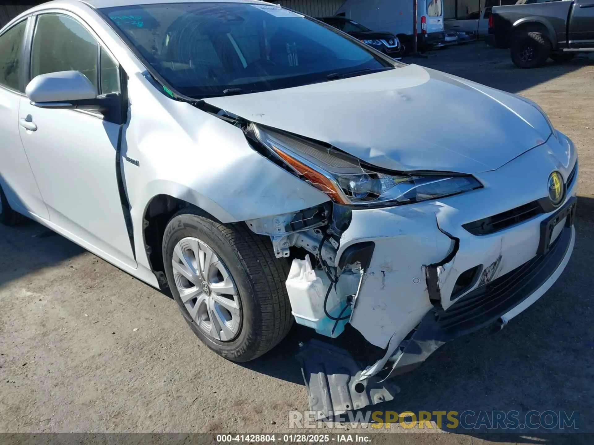6 Photograph of a damaged car JTDKAMFU2N3161771 TOYOTA PRIUS 2022