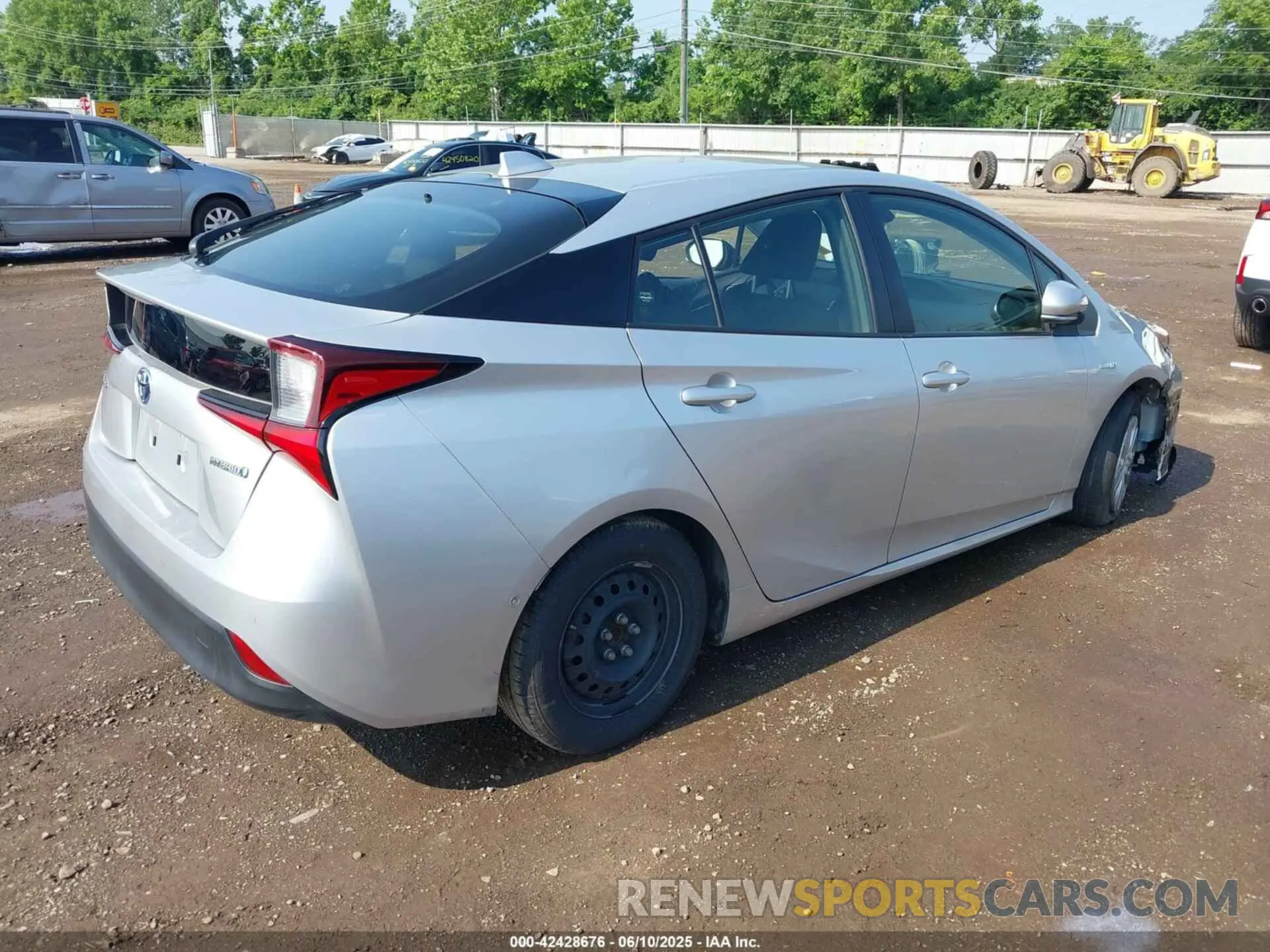 4 Photograph of a damaged car JTDKAMFU2N3165805 TOYOTA PRIUS 2022