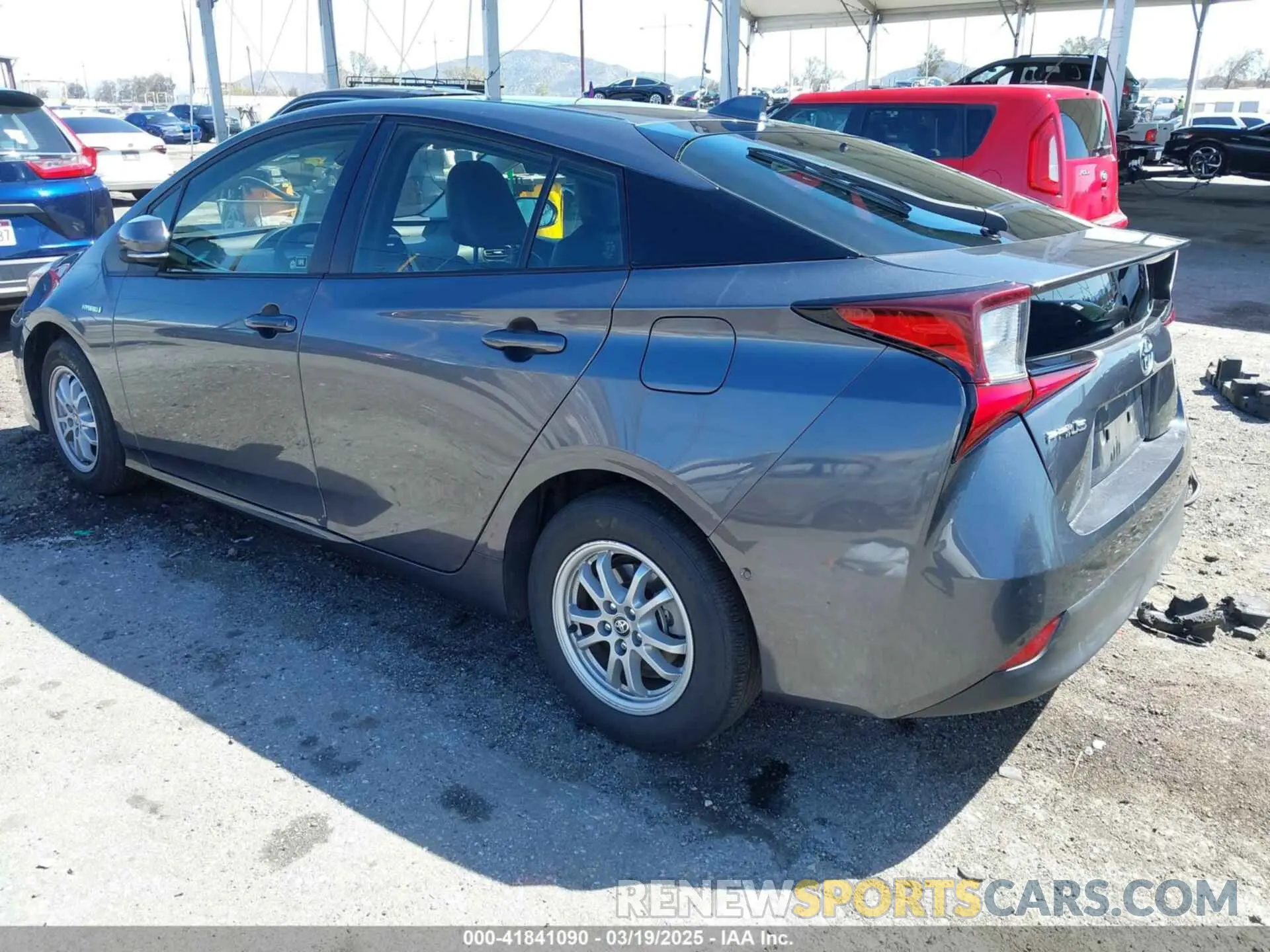 3 Photograph of a damaged car JTDKAMFU2N3172026 TOYOTA PRIUS 2022