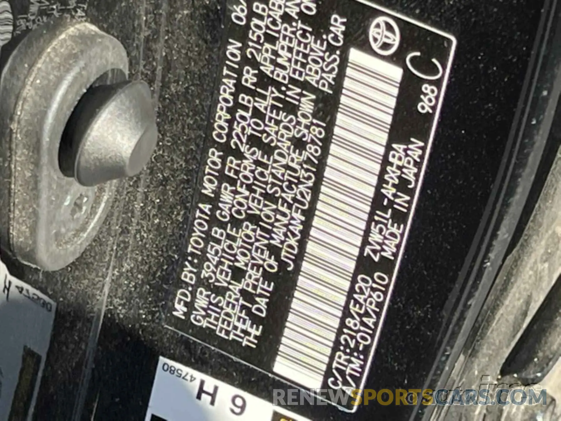 6 Photograph of a damaged car JTDKAMFU2N3178781 TOYOTA PRIUS 2022