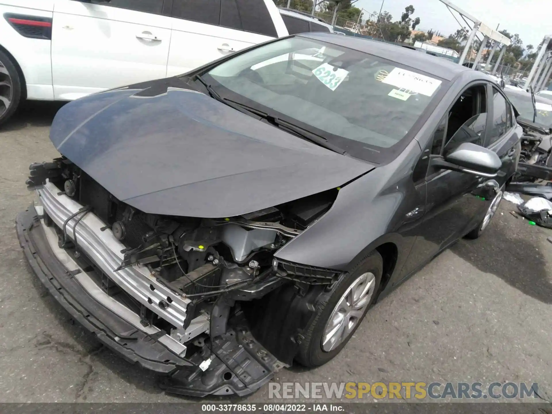 2 Photograph of a damaged car JTDKAMFU3N3158670 TOYOTA PRIUS 2022