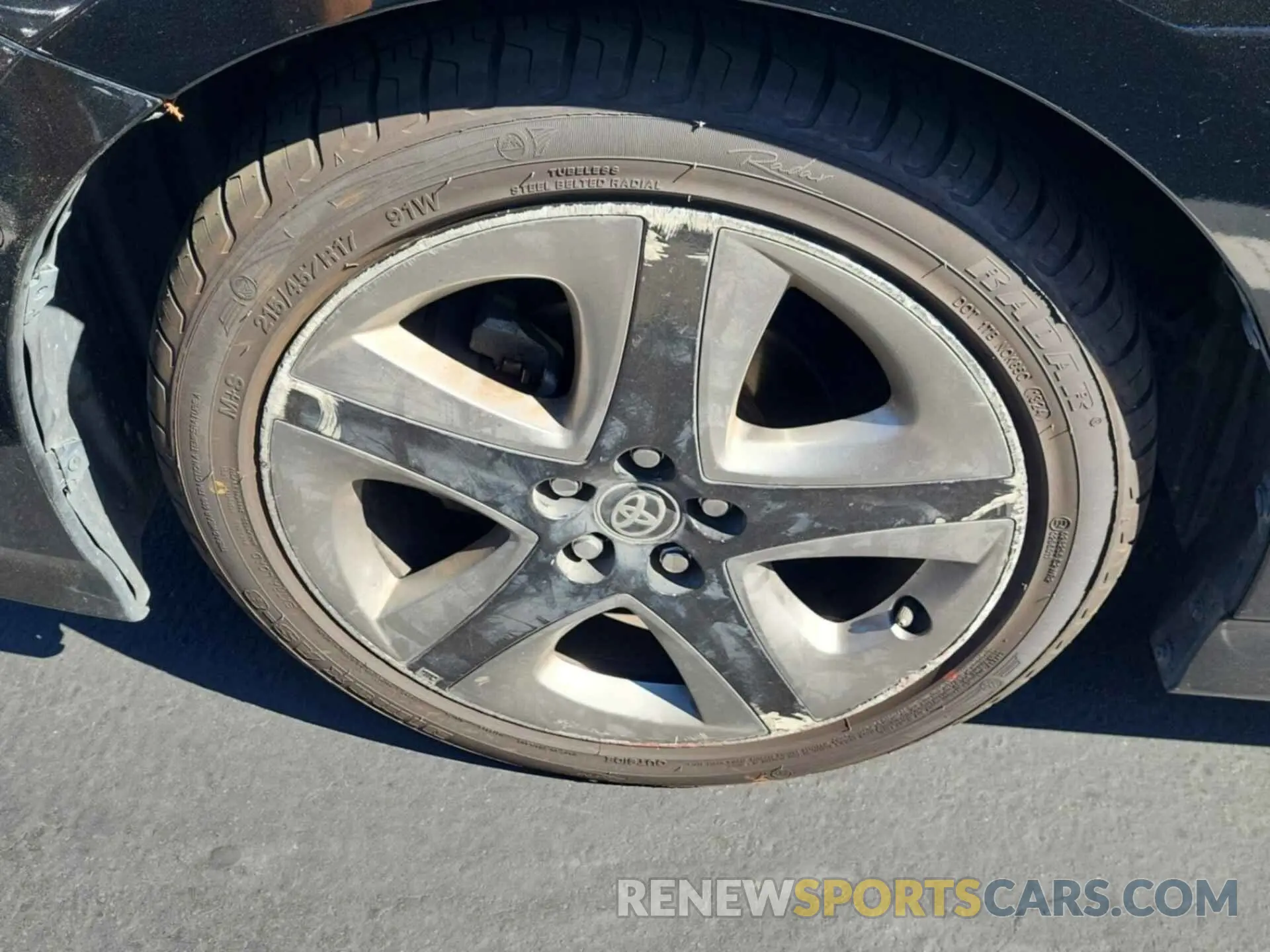 10 Photograph of a damaged car JTDKAMFU3N3159799 TOYOTA PRIUS 2022