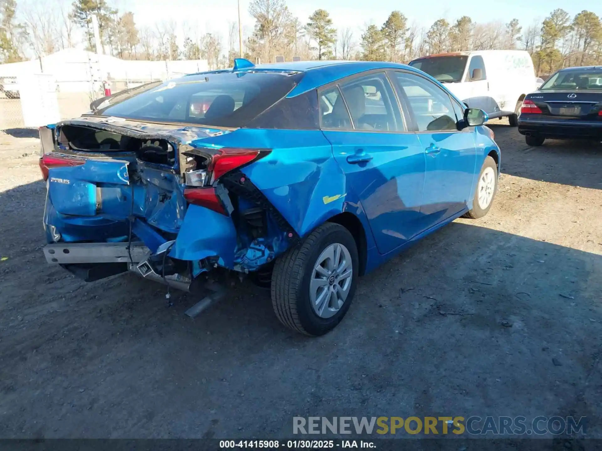 4 Photograph of a damaged car JTDKAMFU3N3161181 TOYOTA PRIUS 2022