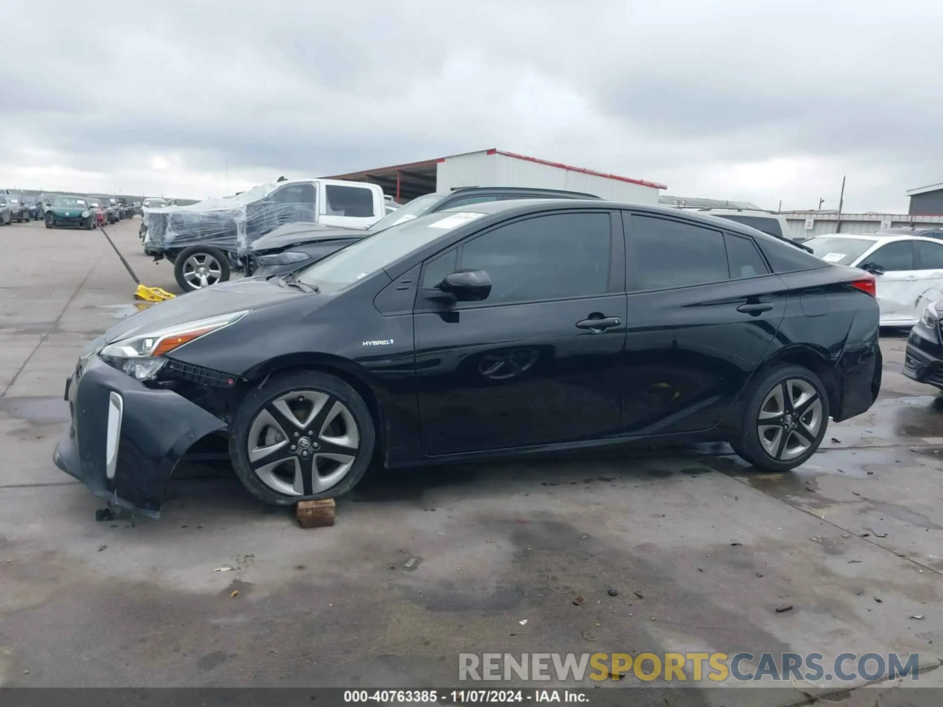 14 Photograph of a damaged car JTDKAMFU3N3163156 TOYOTA PRIUS 2022