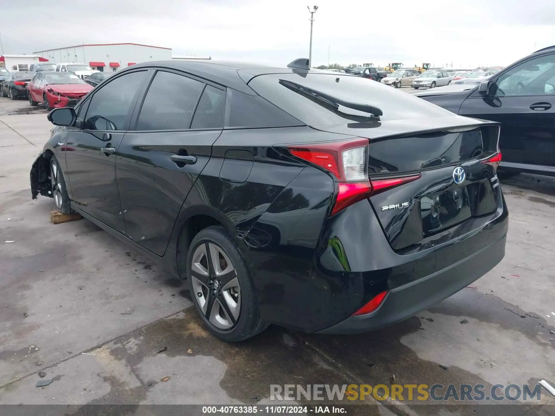 3 Photograph of a damaged car JTDKAMFU3N3163156 TOYOTA PRIUS 2022