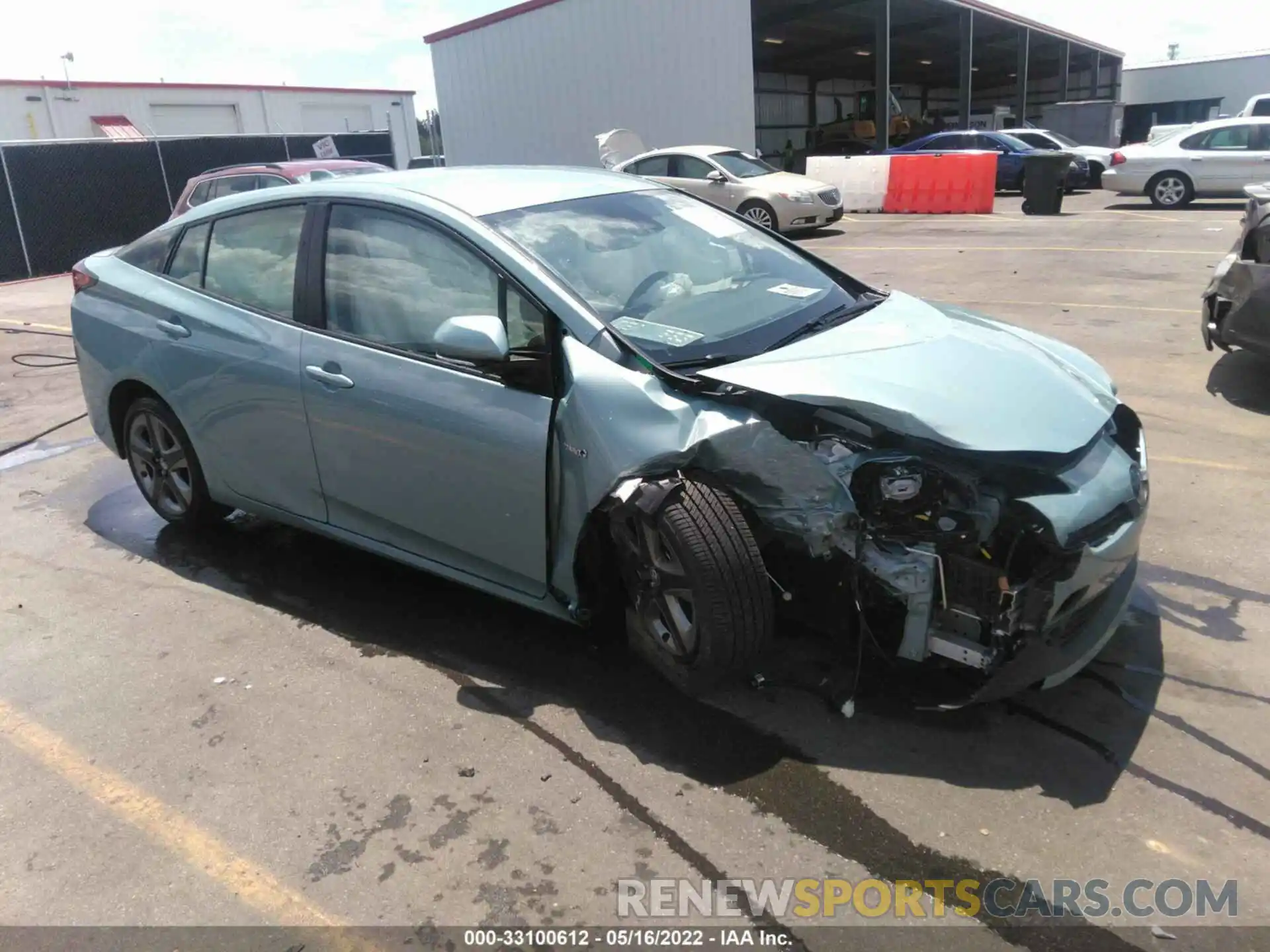 1 Photograph of a damaged car JTDKAMFU3N3164257 TOYOTA PRIUS 2022