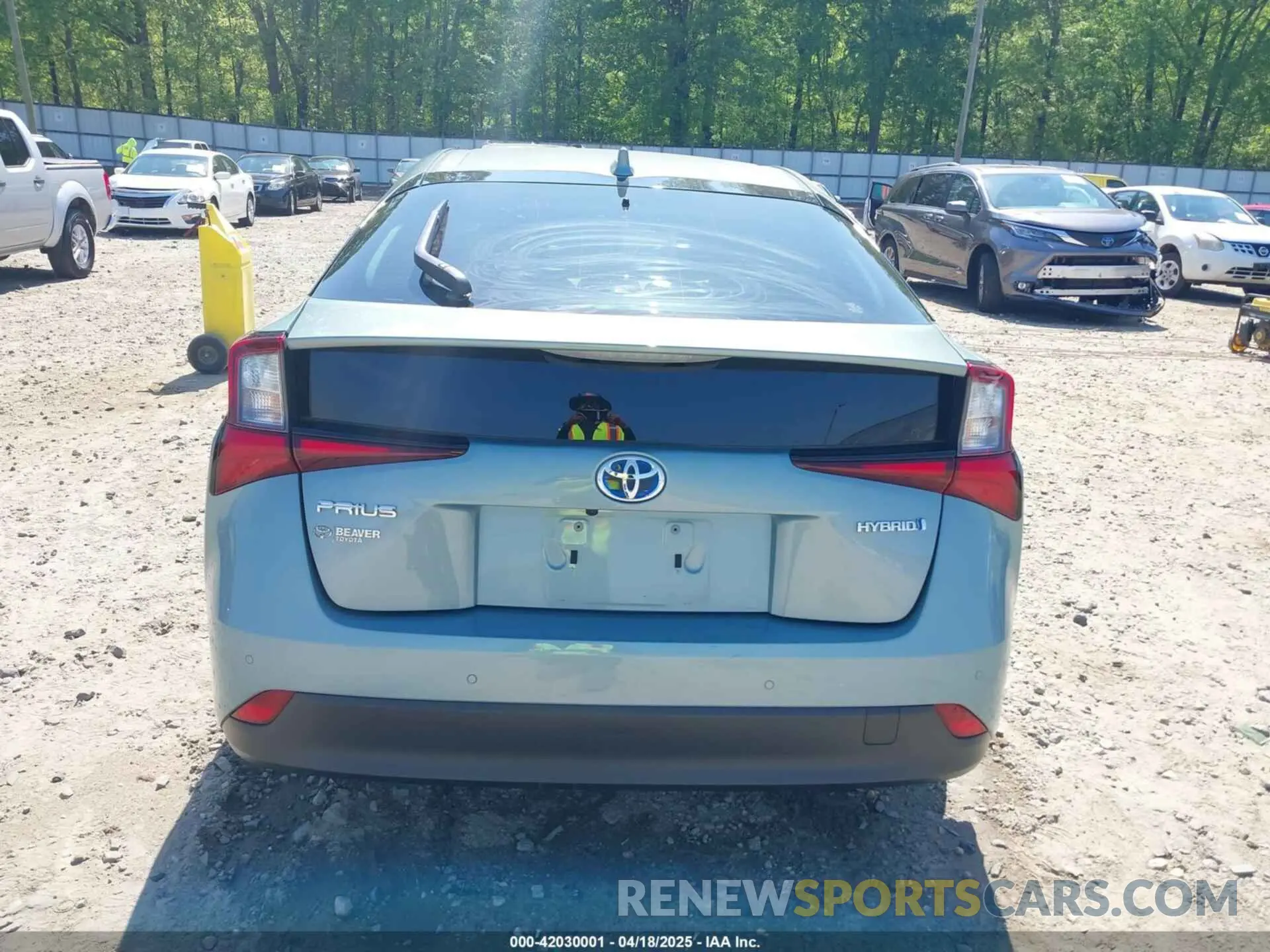 16 Photograph of a damaged car JTDKAMFU3N3173380 TOYOTA PRIUS 2022