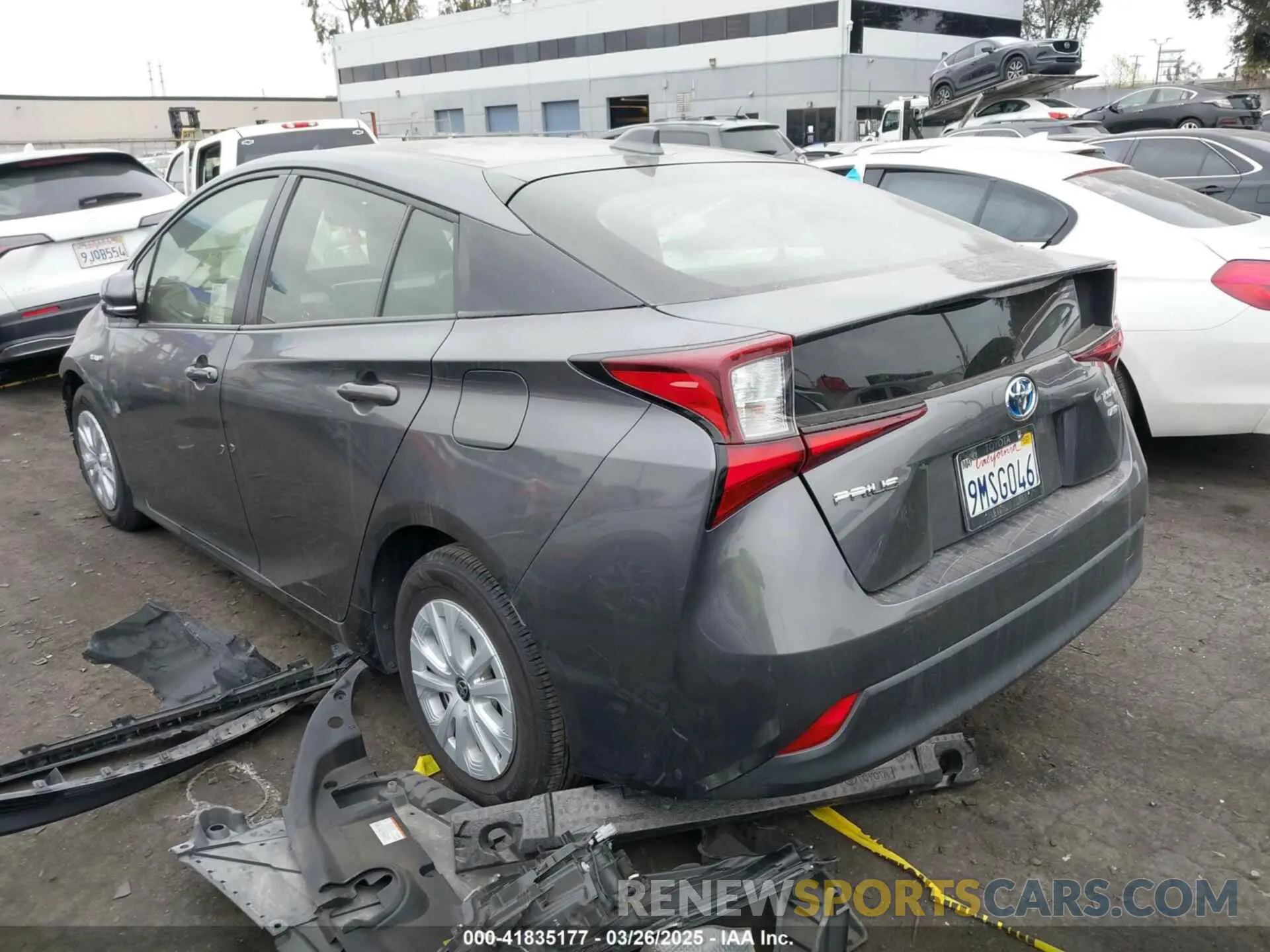 3 Photograph of a damaged car JTDKAMFU3N3174447 TOYOTA PRIUS 2022