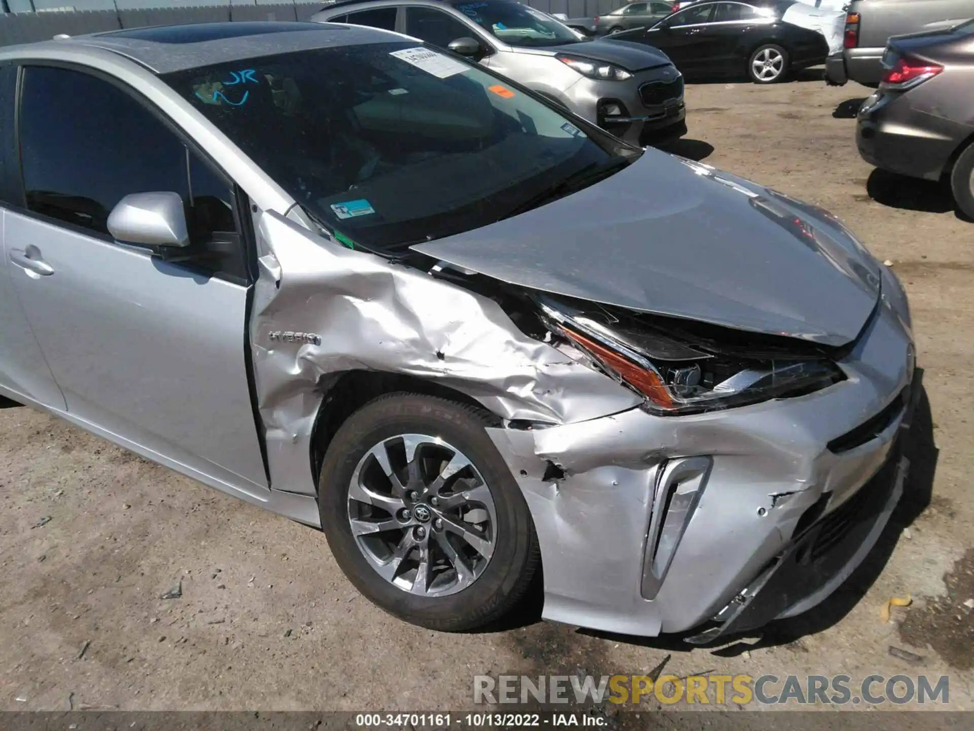 5 Photograph of a damaged car JTDKAMFU3N3178031 TOYOTA PRIUS 2022