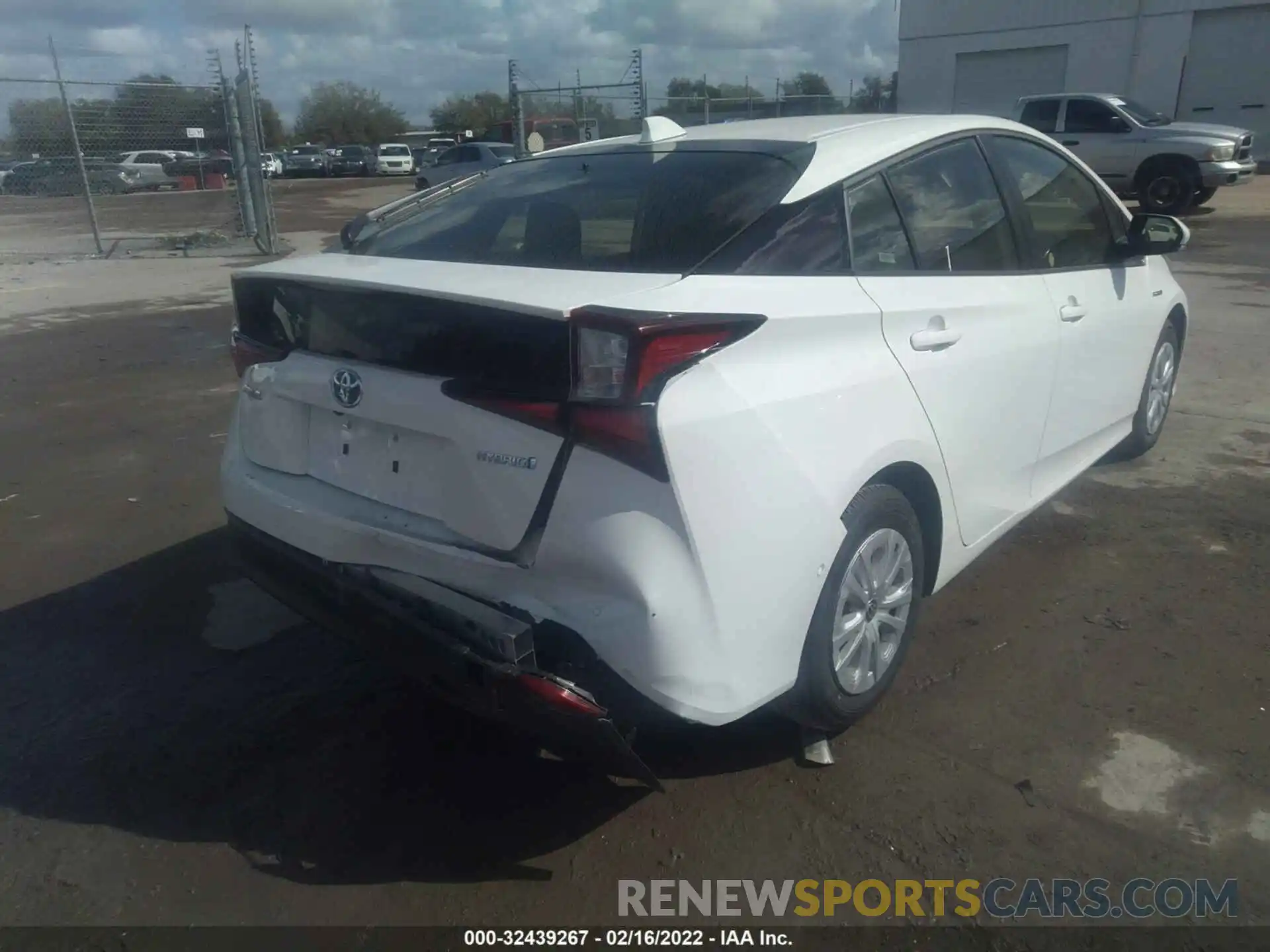 6 Photograph of a damaged car JTDKAMFU4N3159536 TOYOTA PRIUS 2022