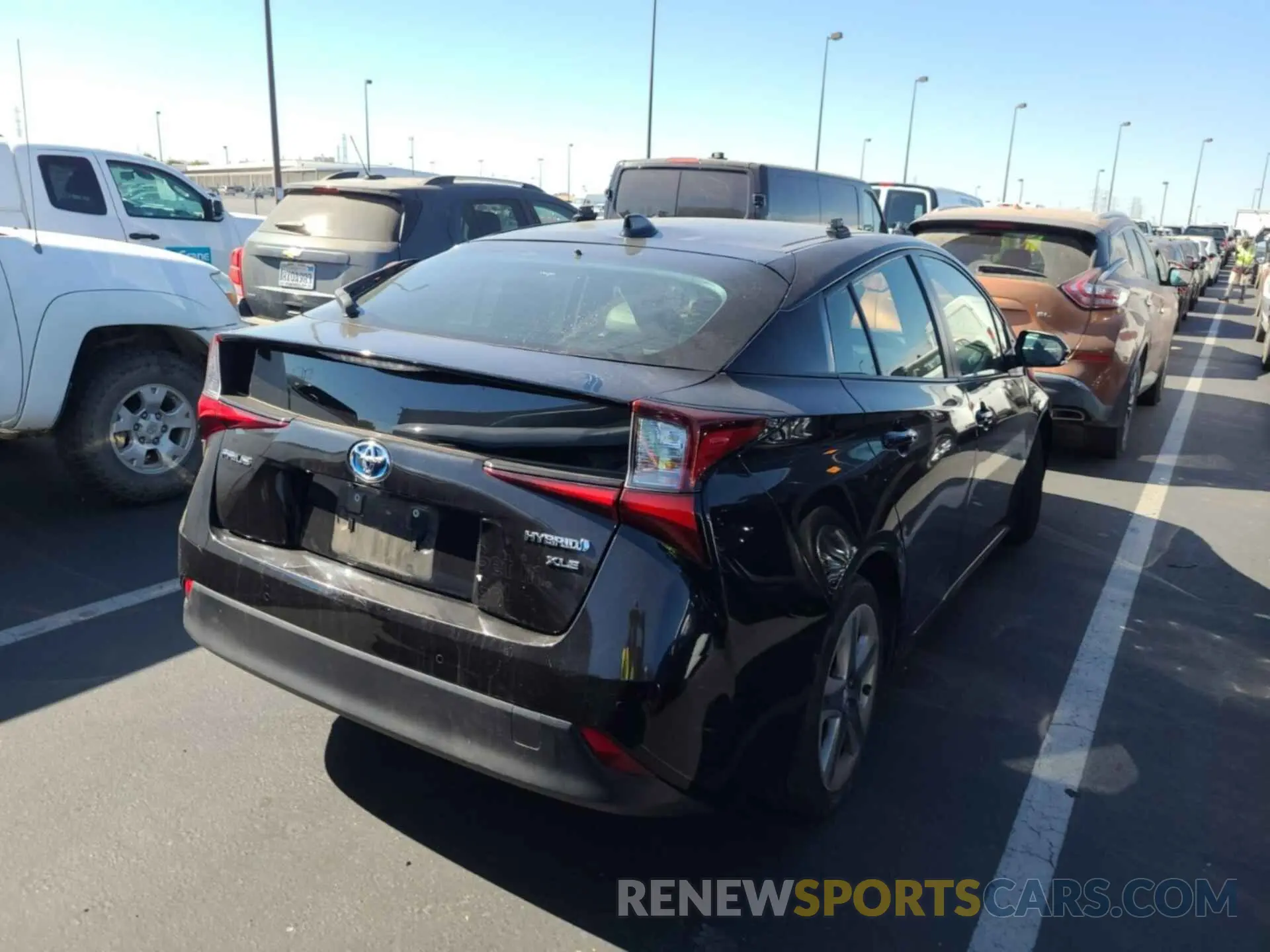 1 Photograph of a damaged car JTDKAMFU4N3160914 TOYOTA PRIUS 2022